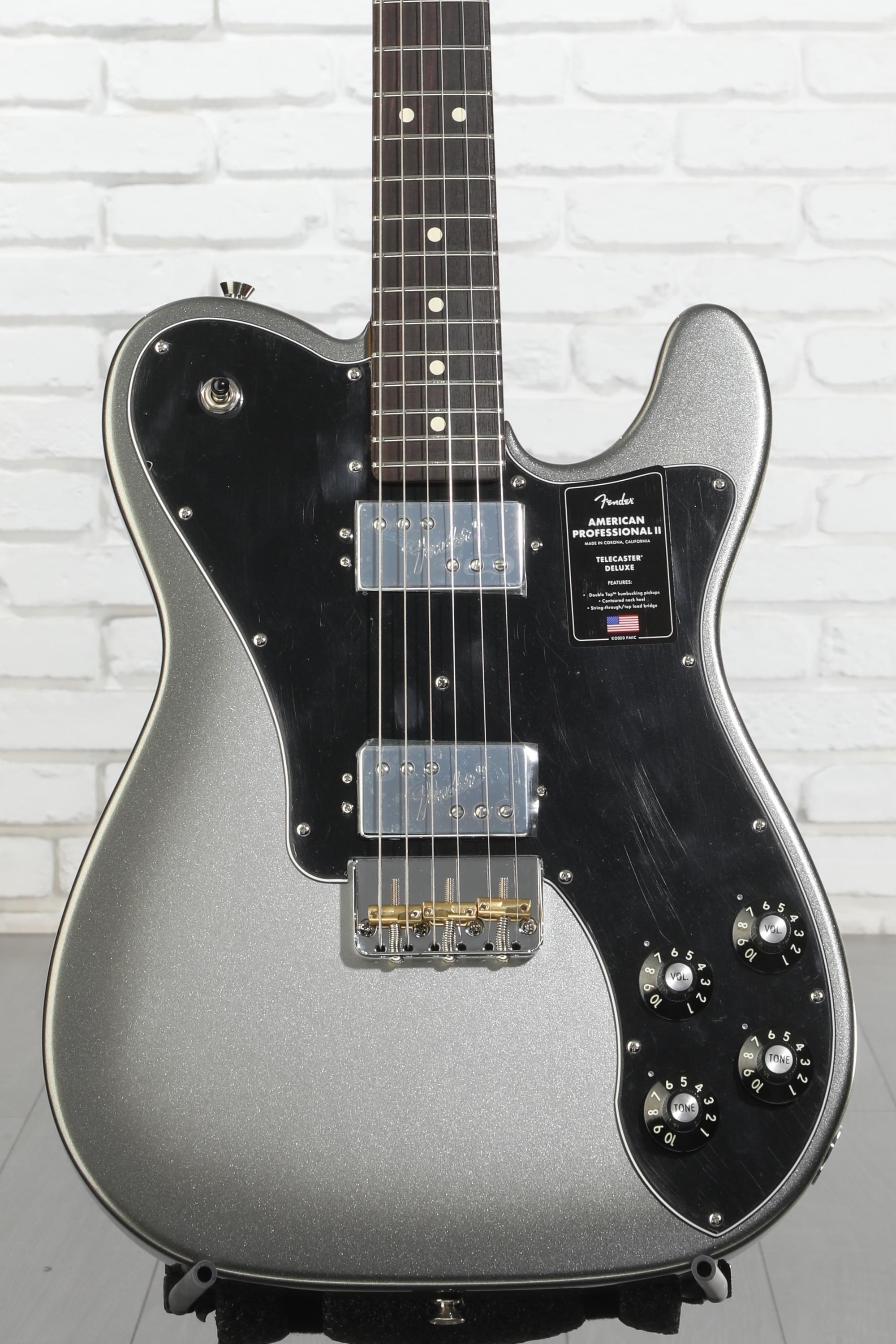 Fender American Professional II Telecaster Deluxe - Mercury with