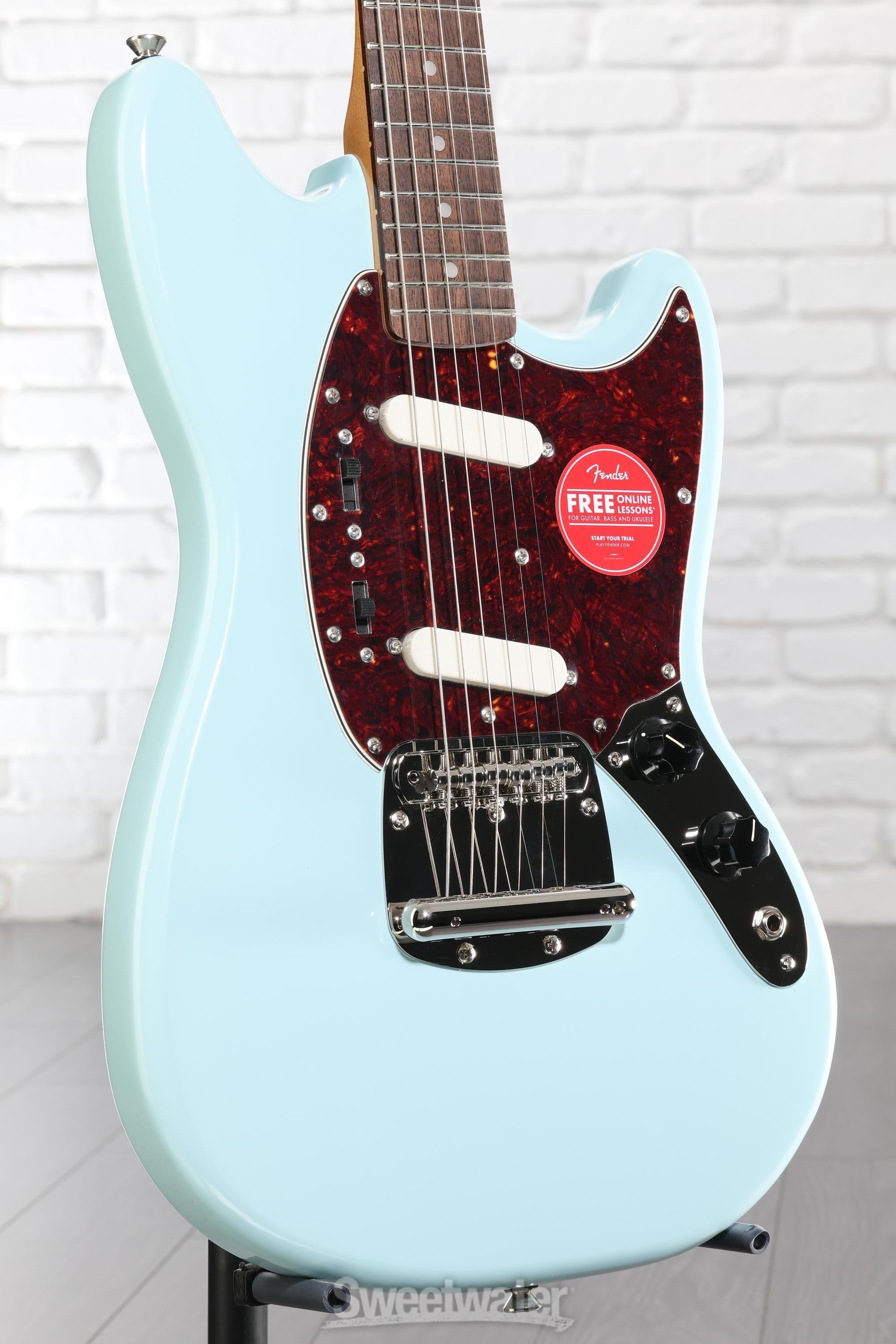 squier classic vibe mustang 【美品】 Squier Classic Vibe '60s Mustang Electric Guitar - Sonic Blue