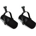 Photo of Shure MV7X Dynamic Broadcast Microphone Pair - Black