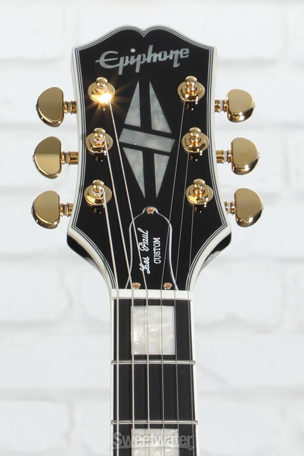Epiphone Les Paul Custom Electric Guitar - Ebony