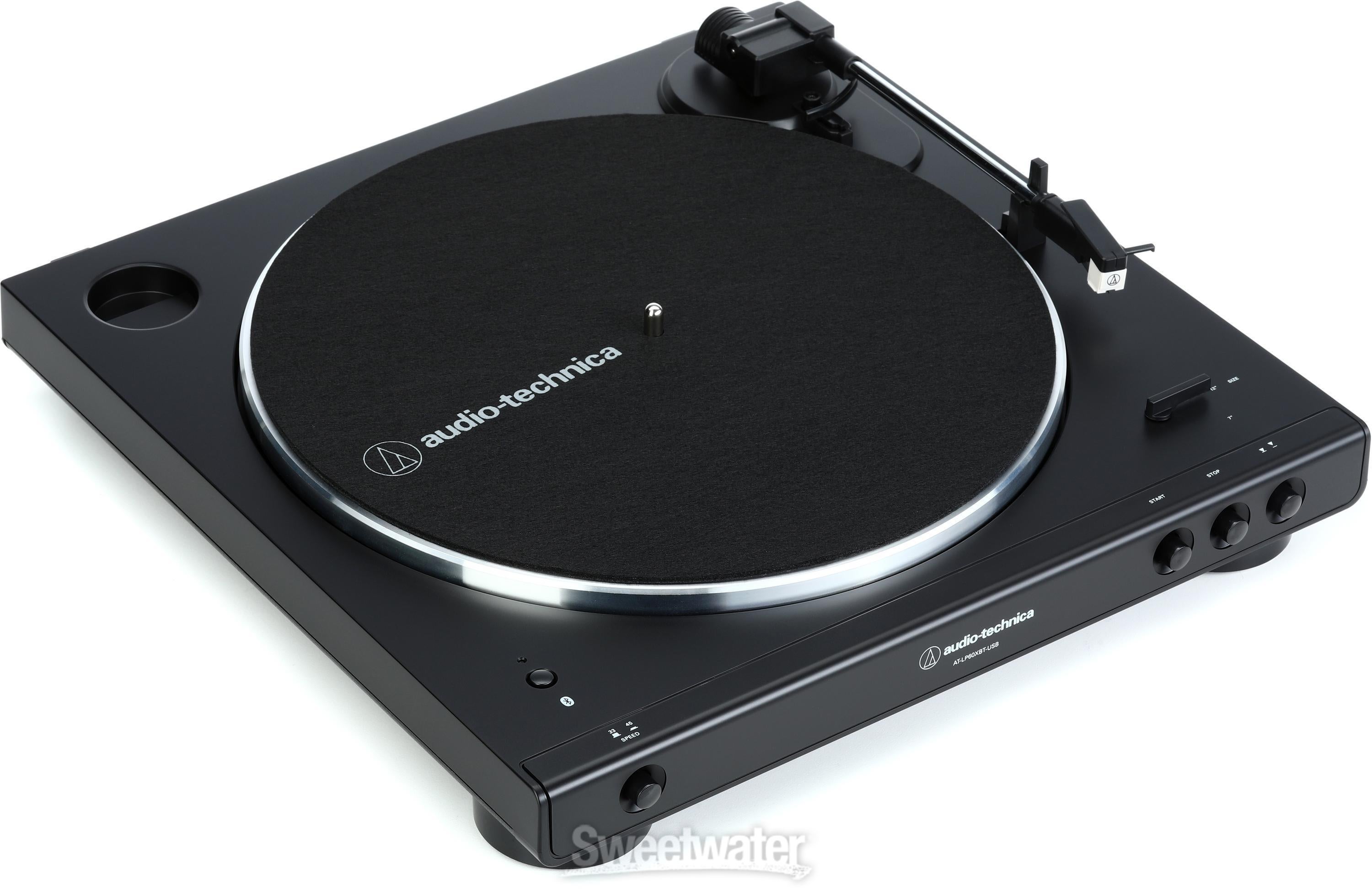 Audio-Technica AT-LP60XBT-USB Wireless Belt-Drive Turntable with