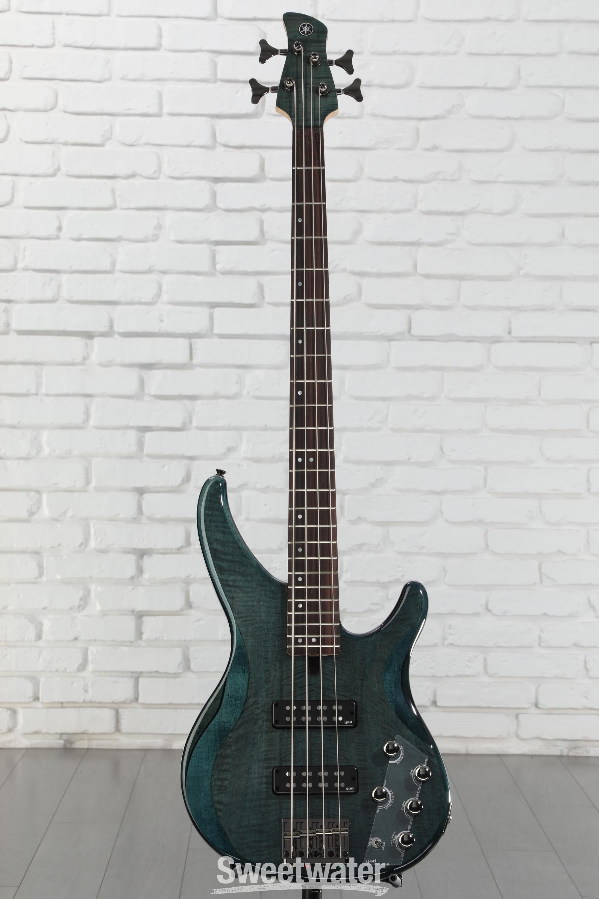美品　Yamaha trbx604 fm インディゴブルー Yamaha TRBX604FM 4-string Bass Guitar - Indigo Blue | Sweetwater