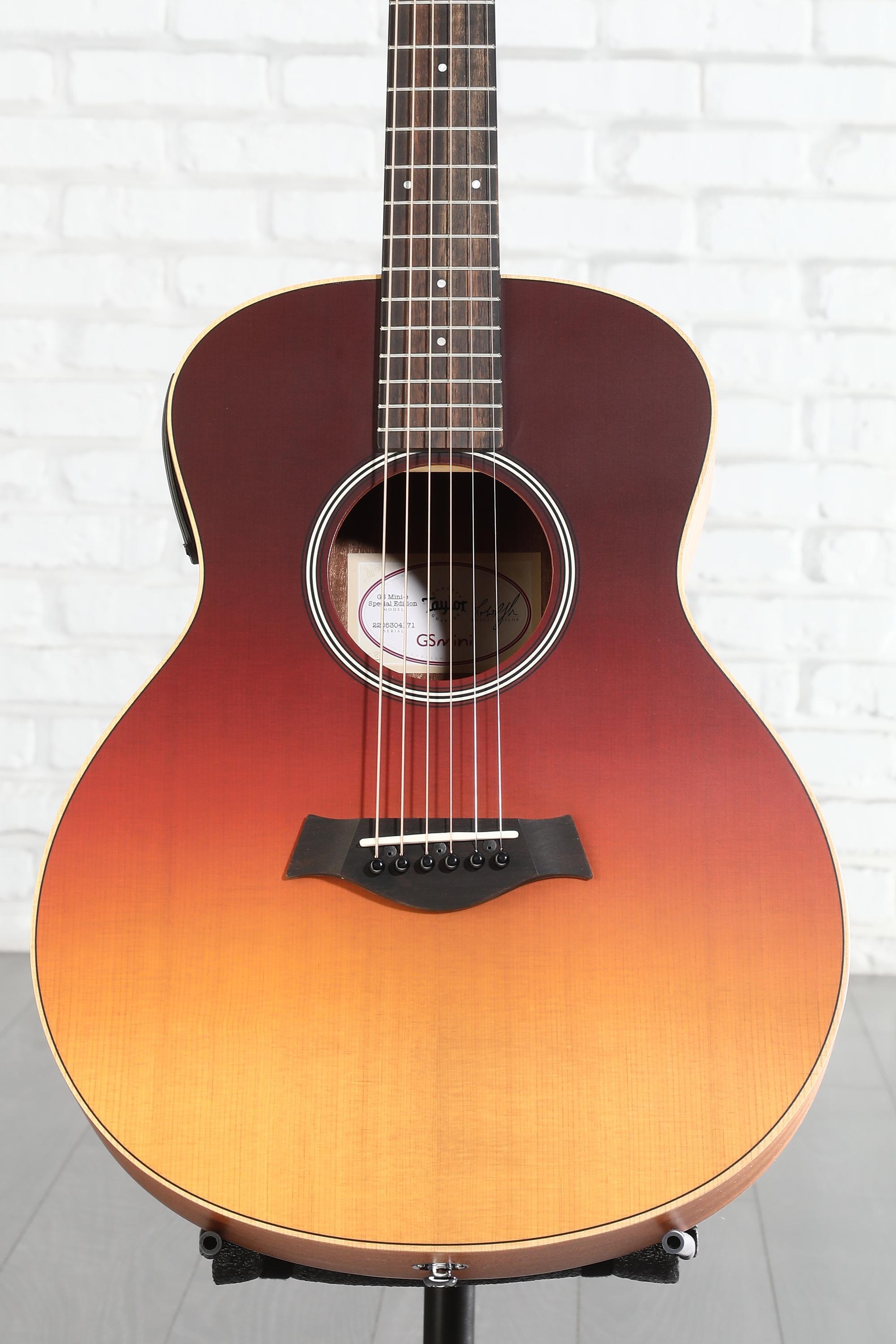 Taylor GS Mini-e Special Edition Acoustic-electric Guitar - Sunset