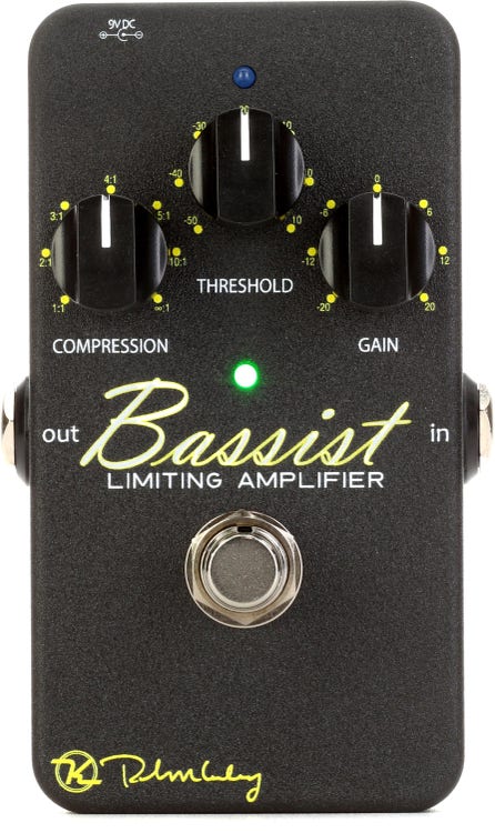Keeley Bassist Limiting Amplifier Bass Compressor Pedal