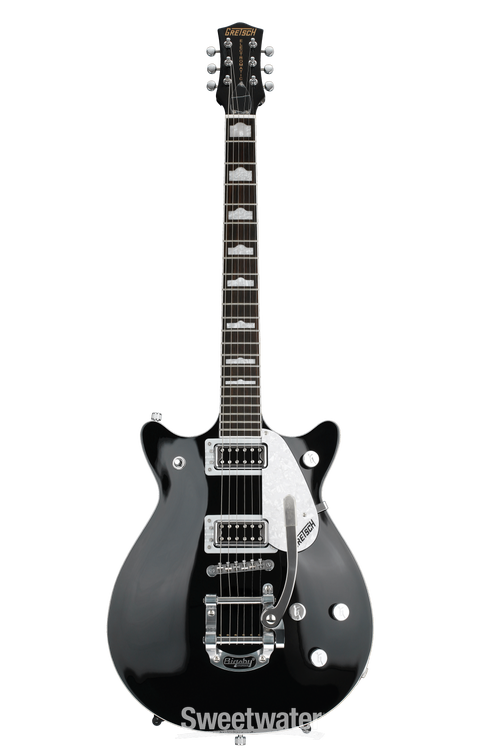 Gretsch G5445T Double Jet with Bigsby - Black | Sweetwater