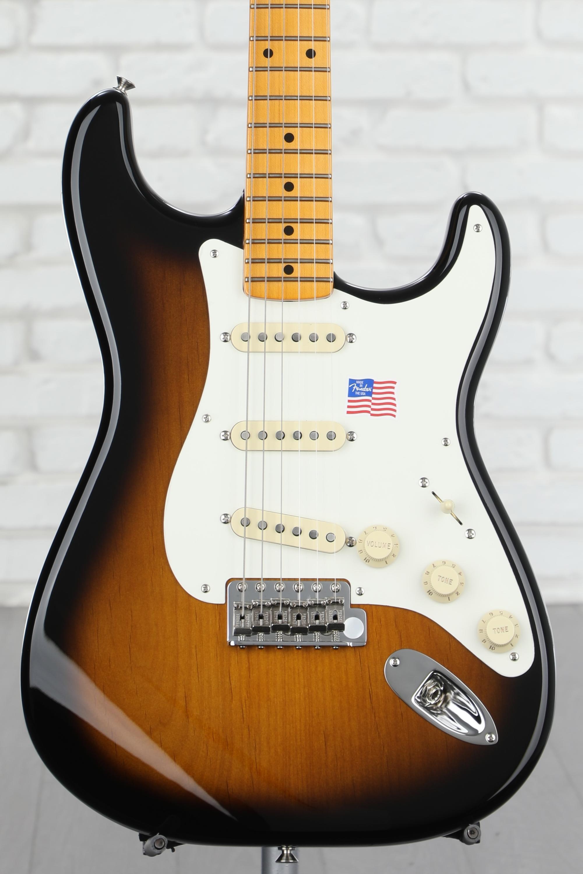 Fender Eric Johnson Stratocaster - 2-Color Sunburst with Maple Fingerboard