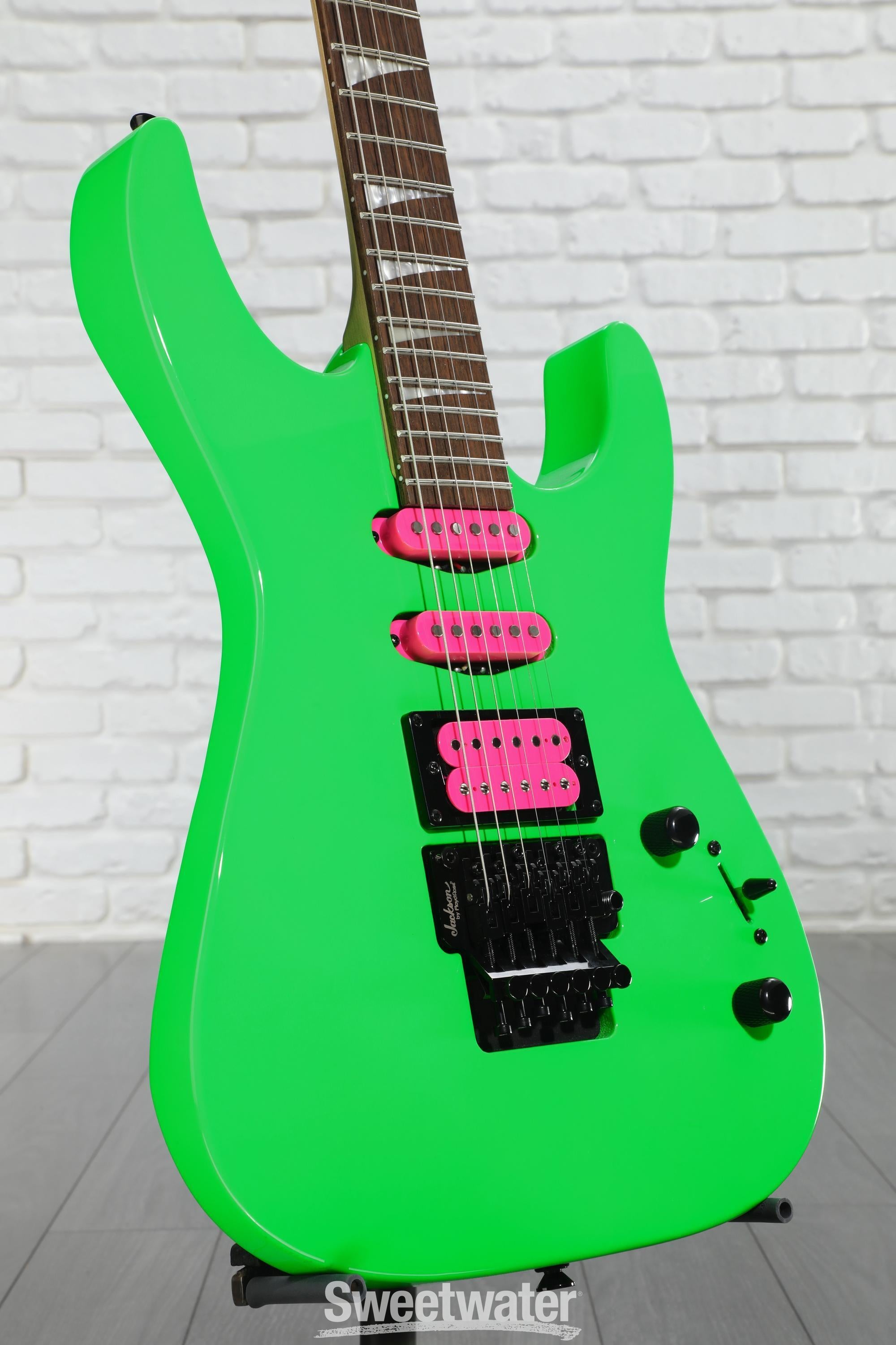 Jackson X Series Dinky DK3XR HSS Electric Guitar - Neon Green