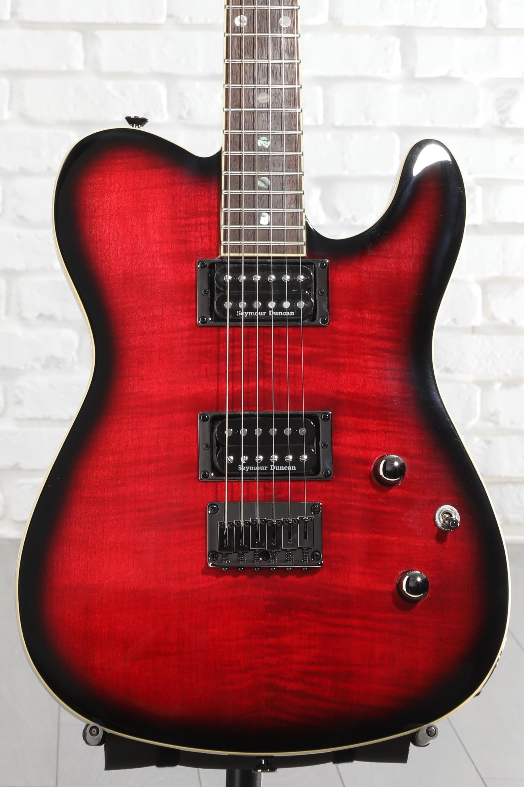 Fender Special Edition Custom Telecaster FMT HH - Black Cherry