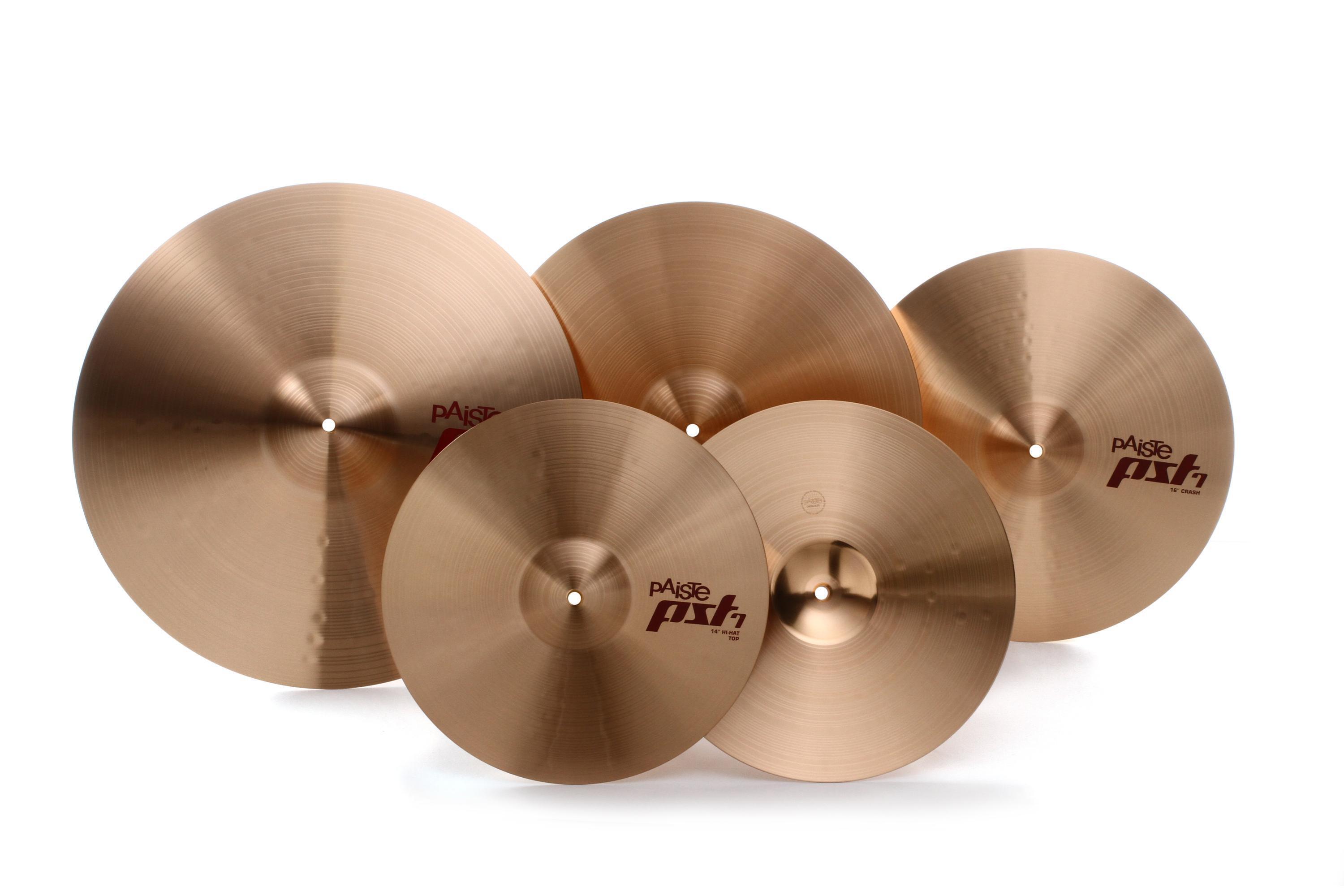 Paiste Pst 7 Session Cymbal Set - Session 2 Paiste PST 7 14