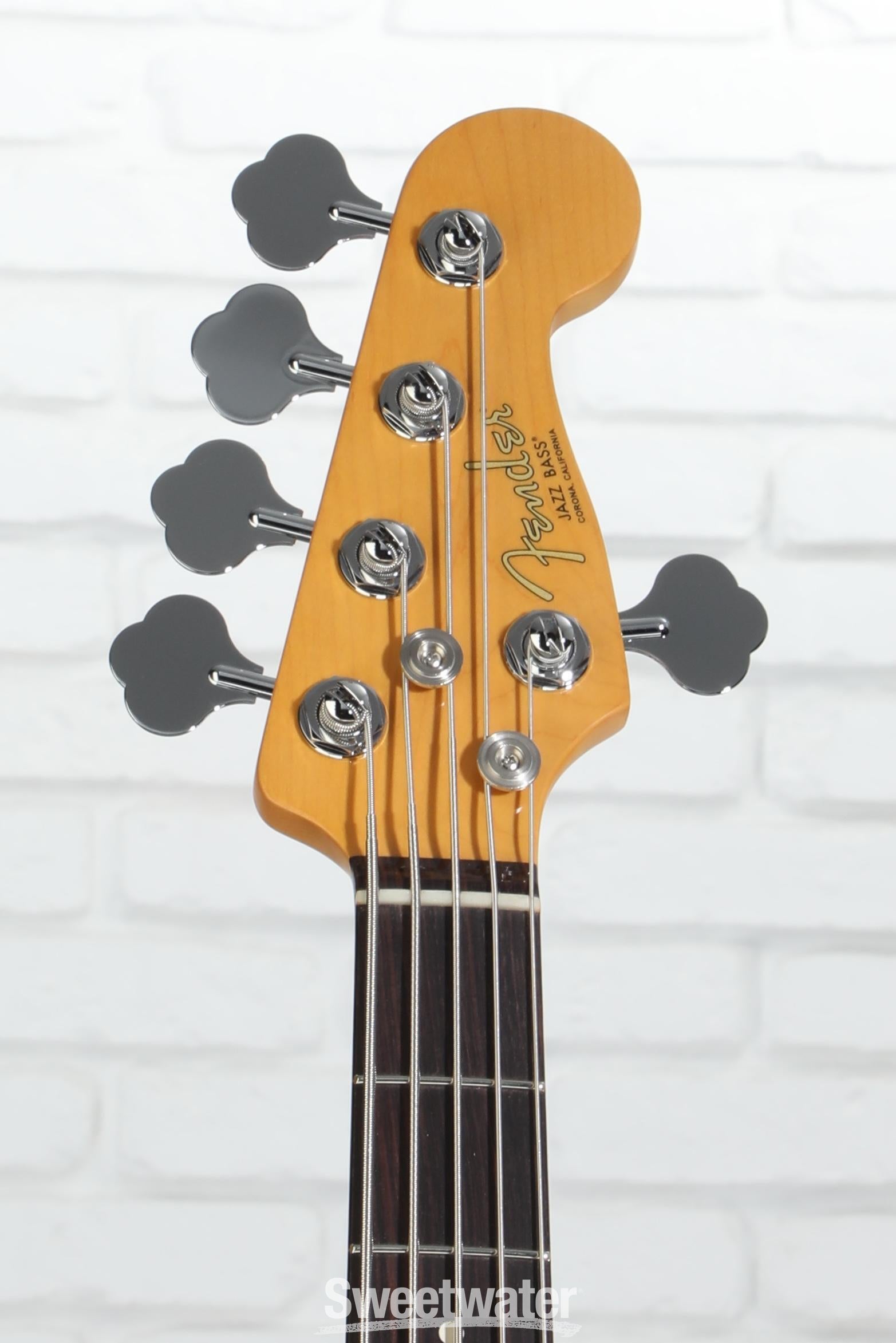 ⭐︎JASS⭐︎ Fender American Ultra Jazz Bass V - Mocha Burst with