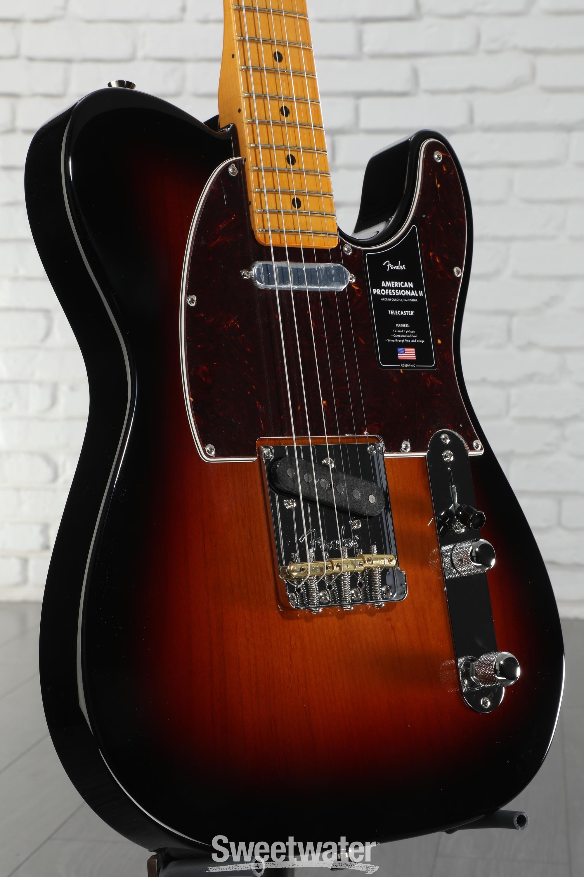 ギター American Professional Telecaster Fender American Professional II Telecaster - 3-color Sunburst with