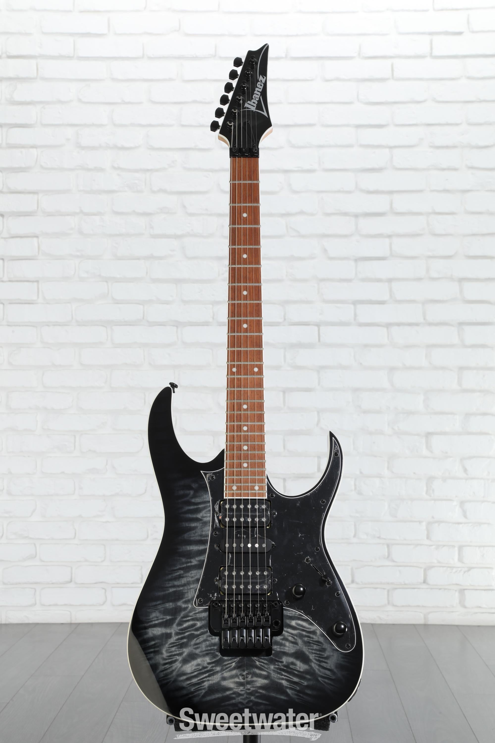 Ibanez RG450QMB Electric Guitar - Transparent Gray Burst | Sweetwater