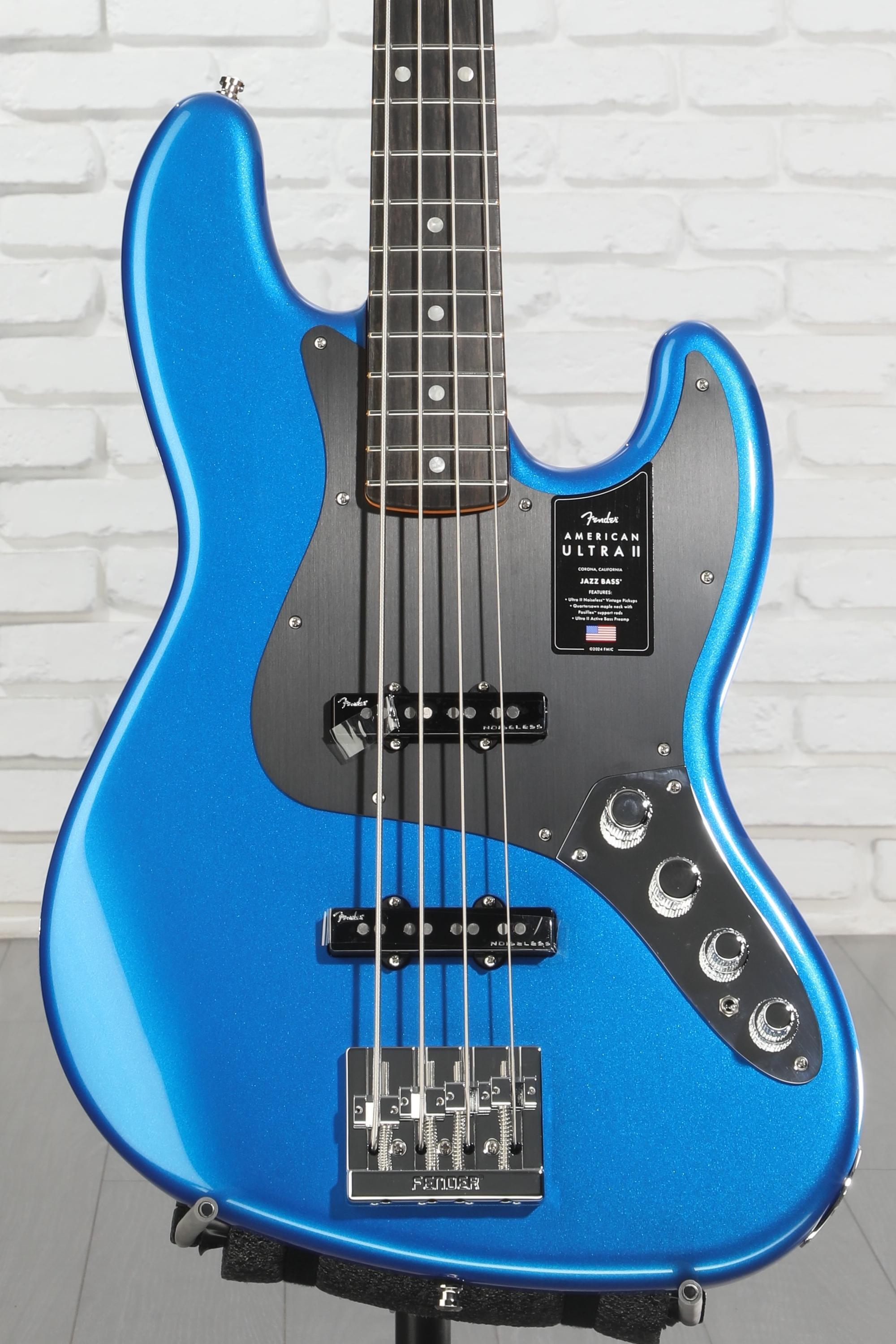 ベース FENDER American Ultra II Jazz Bass Fender American Ultra II Jazz Bass V Maple Fingerboard Avalanche
