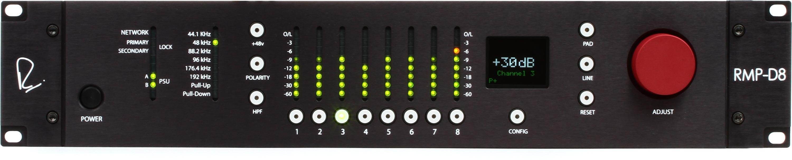 Neve 1073OPX 8-channel Microphone Preamp with Remote Control and