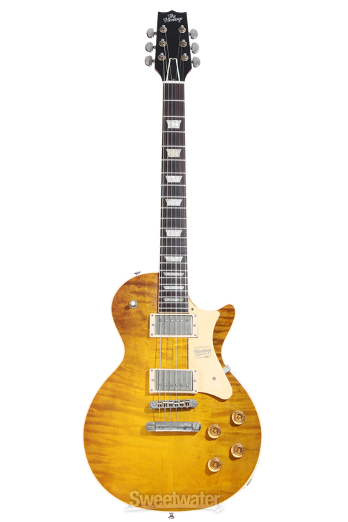 Heritage Artisan Aged H-150 Electric Guitar - Dirty Lemon Burst