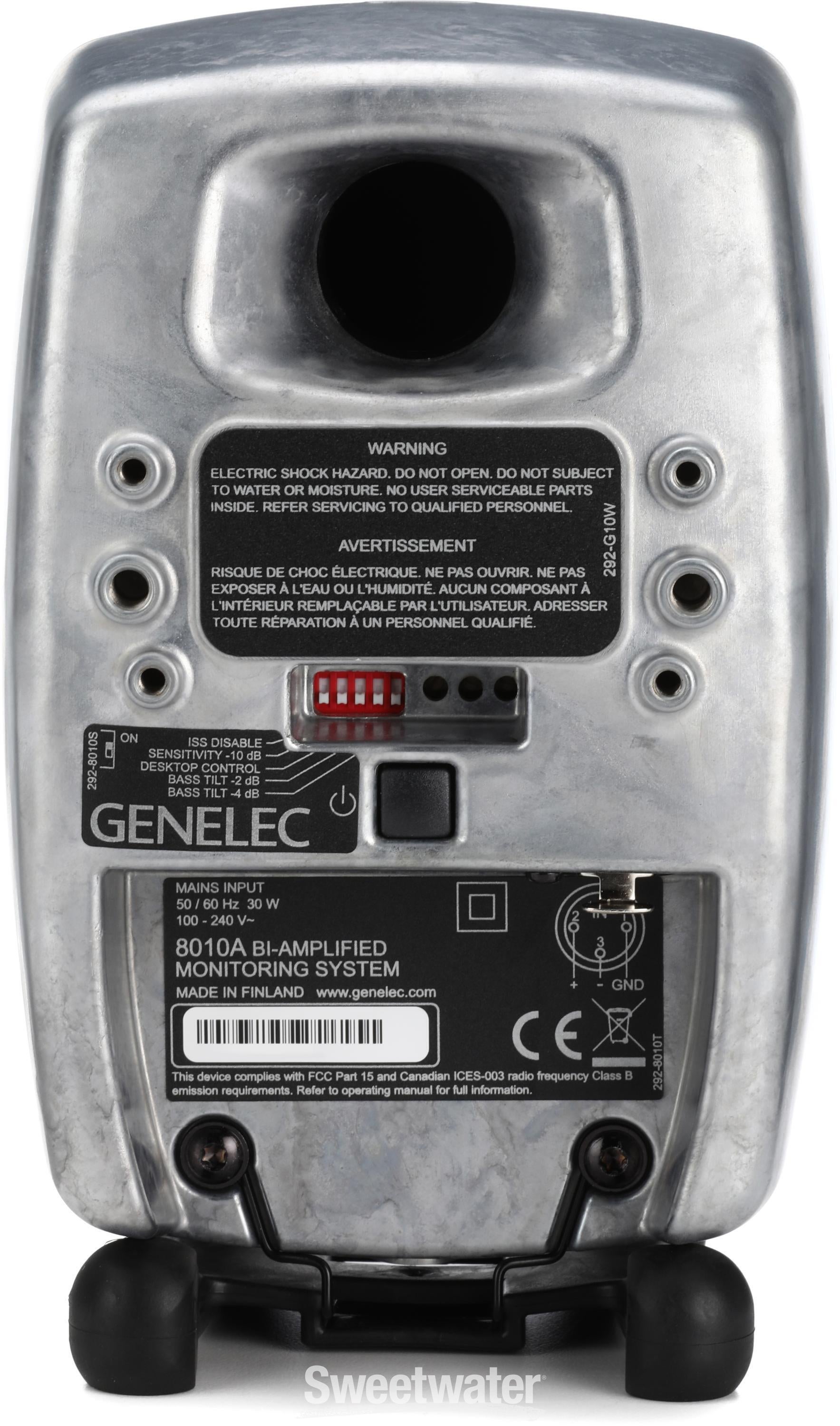 Genelec 8010A 3-inch Powered Studio Monitor - RAW | Sweetwater