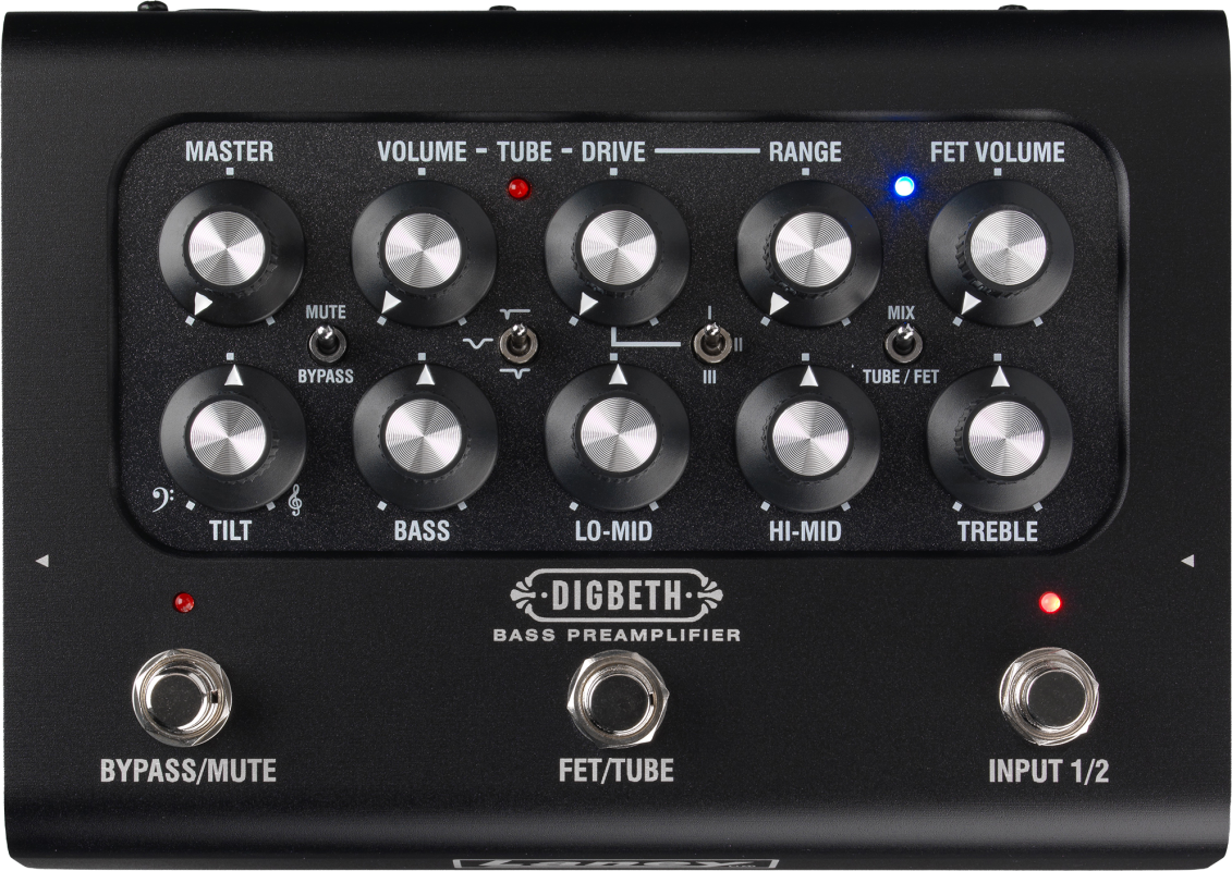 Laney Digbeth DB-East-Pre Preamp Bass Pedal | Sweetwater