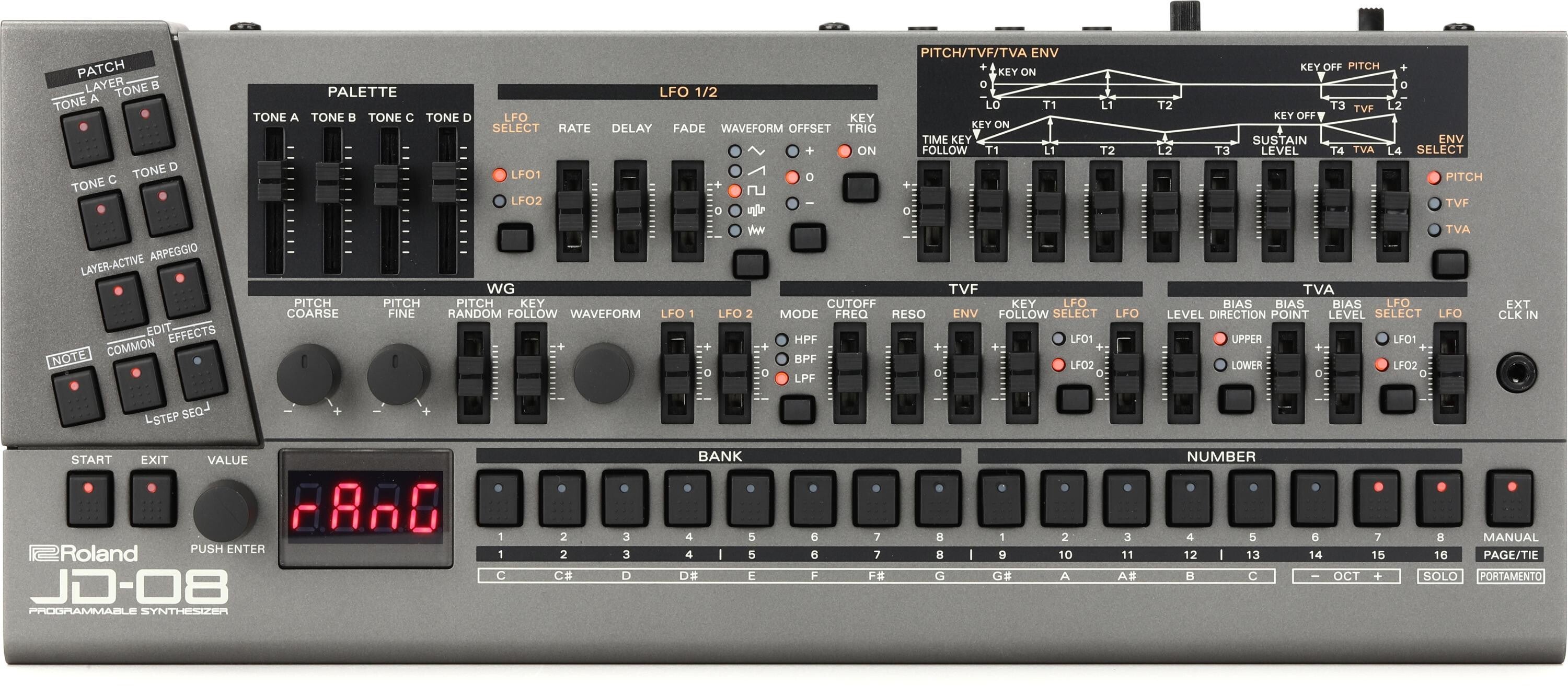 Roland JD-08 Boutique Series JD-800 Sound Module Reviews | Sweetwater