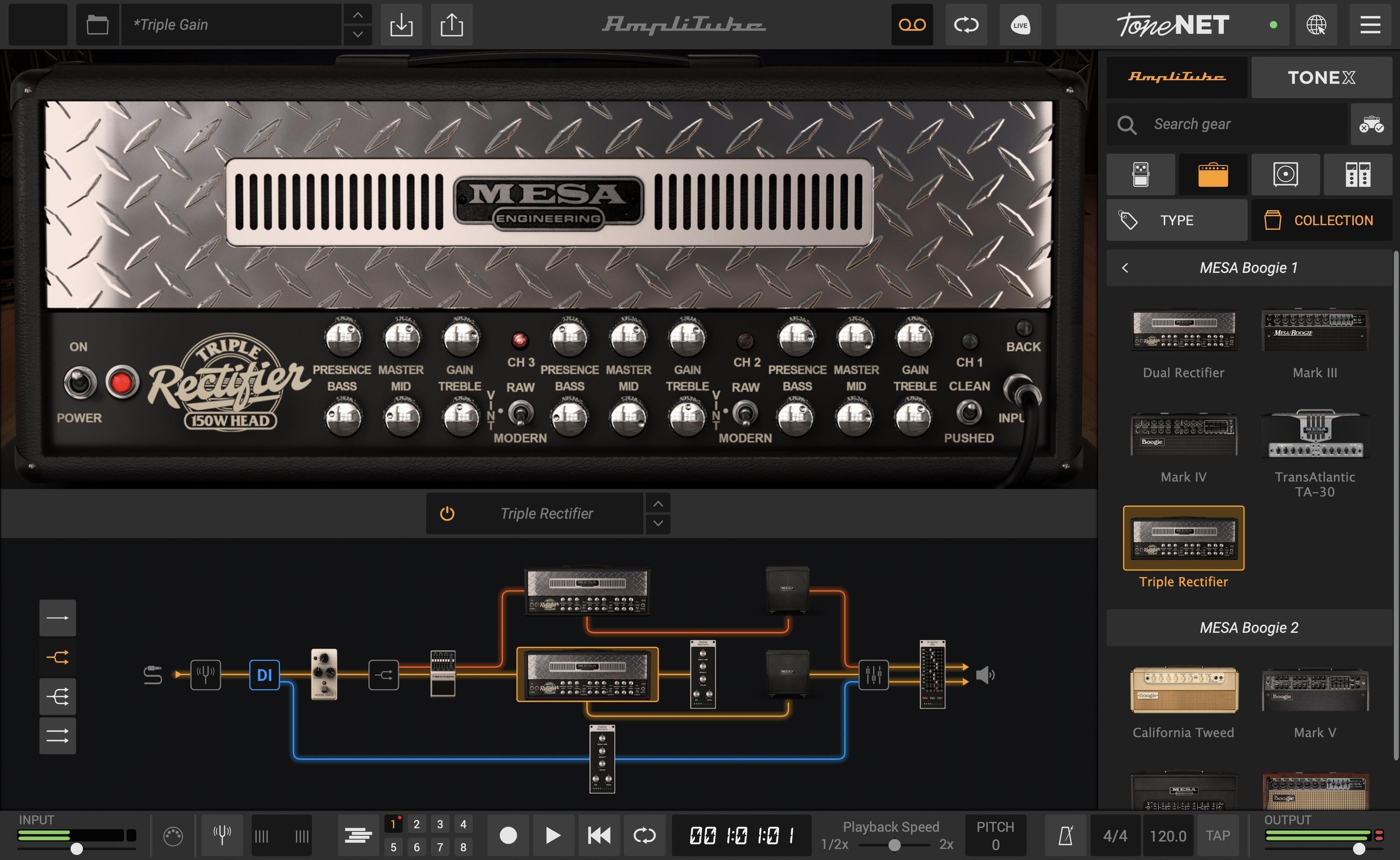 IK Multimedia TONEX Max Amp/Cab/Pedal Modeling Software | Sweetwater