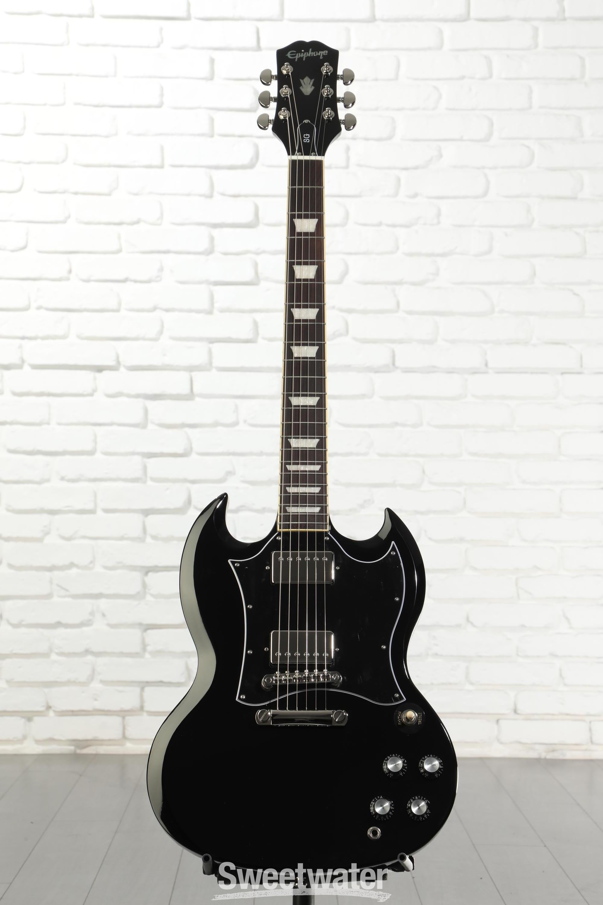 Epiphone SG Standard Electric Guitar - Ebony | Sweetwater