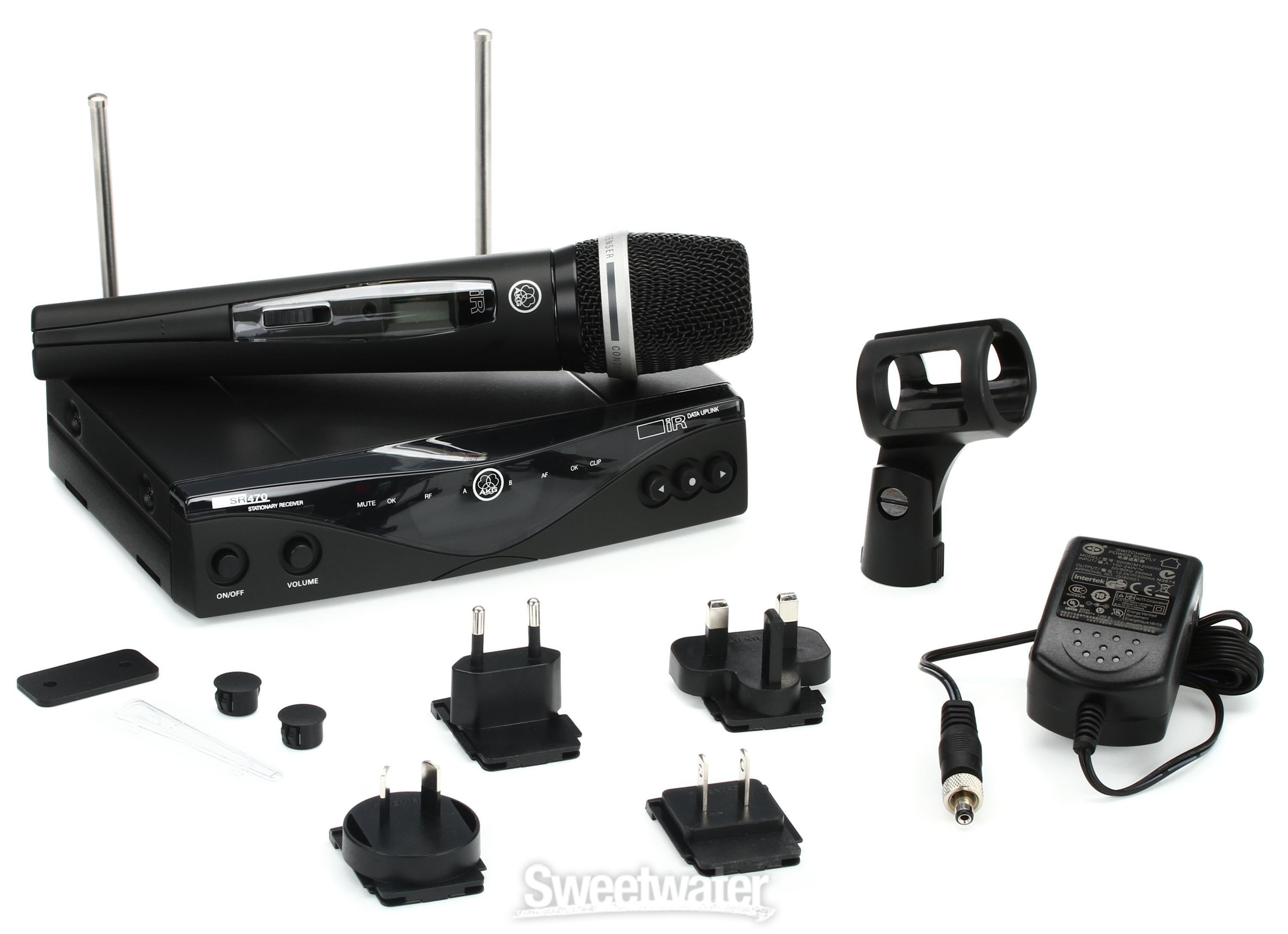 AKG WMS470 Handheld Wireless System Band 7 Sweetwater