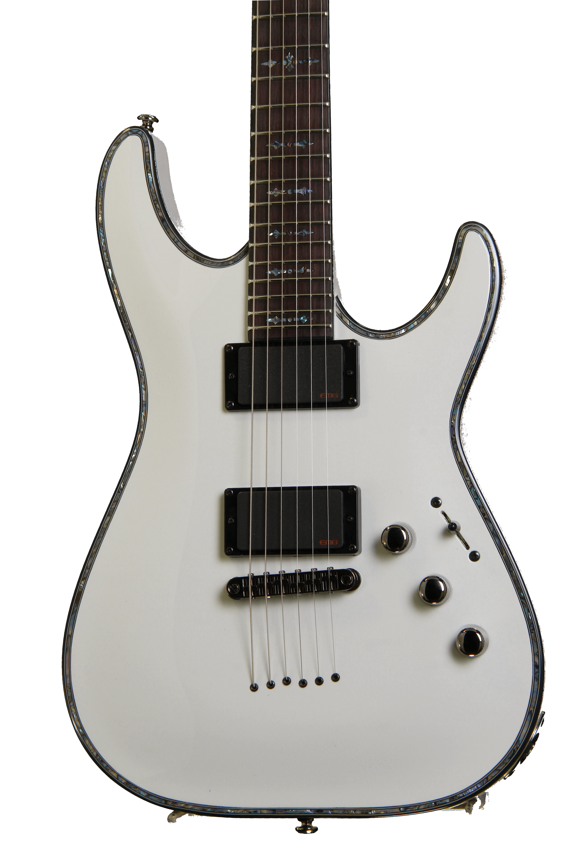 SCHECTER ダイヤモンドシリーズ HELLRAISER C-1 WHITE Schecter Hellraiser C-1 - Gloss White | Sweetwater