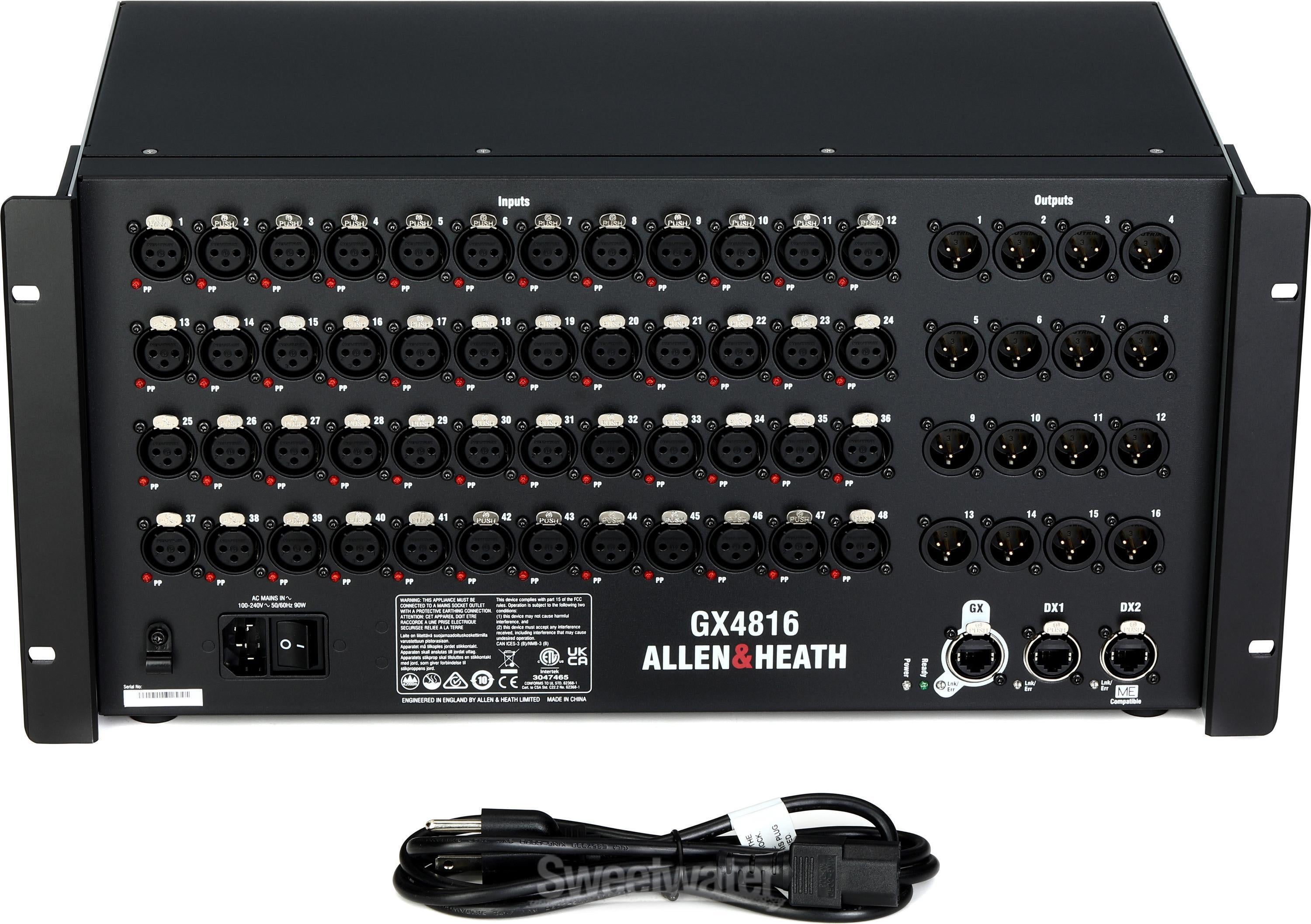 Allen & Heath GX4816 48x16 Portable GX Expander with DX Sockets