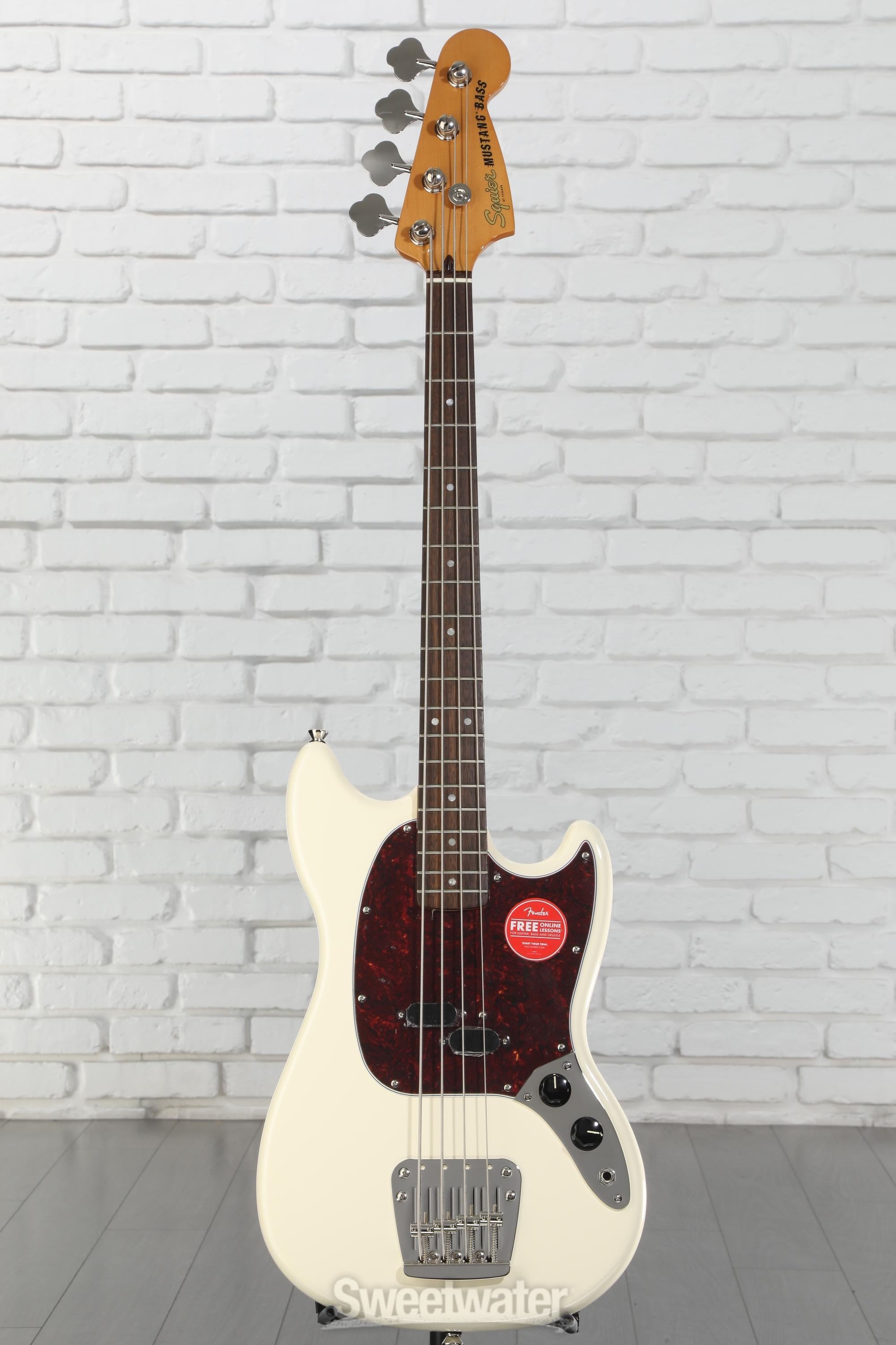 Squier Classic Vibe '60s Mustang Bass - Olympic White