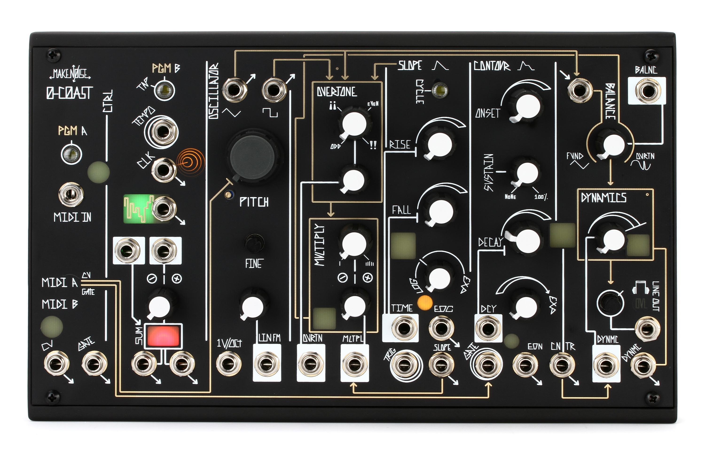Make Noise 0-COAST Semi-modular Analog Desktop Synthesizer