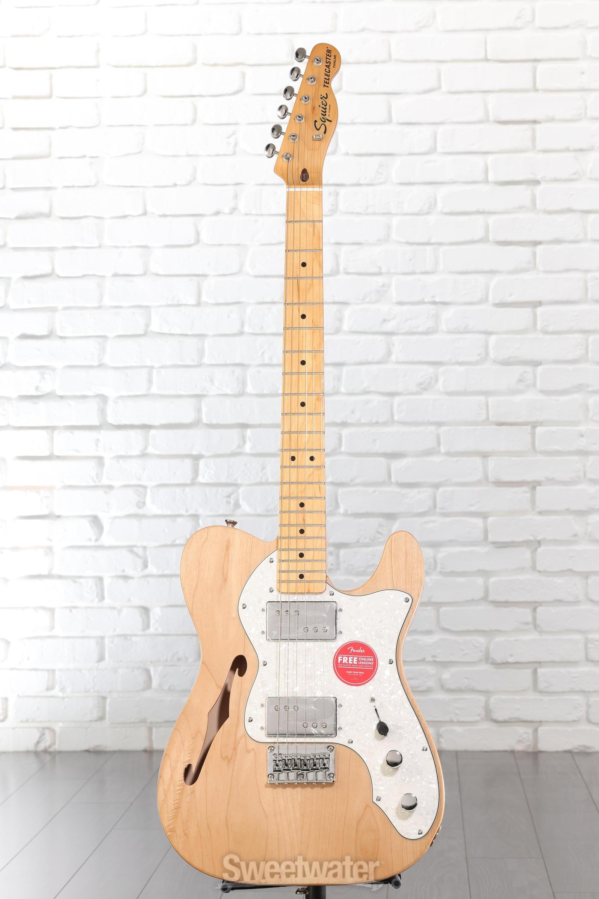Squier Classic Vibe '70s Telecaster Thinline - Natural | Sweetwater