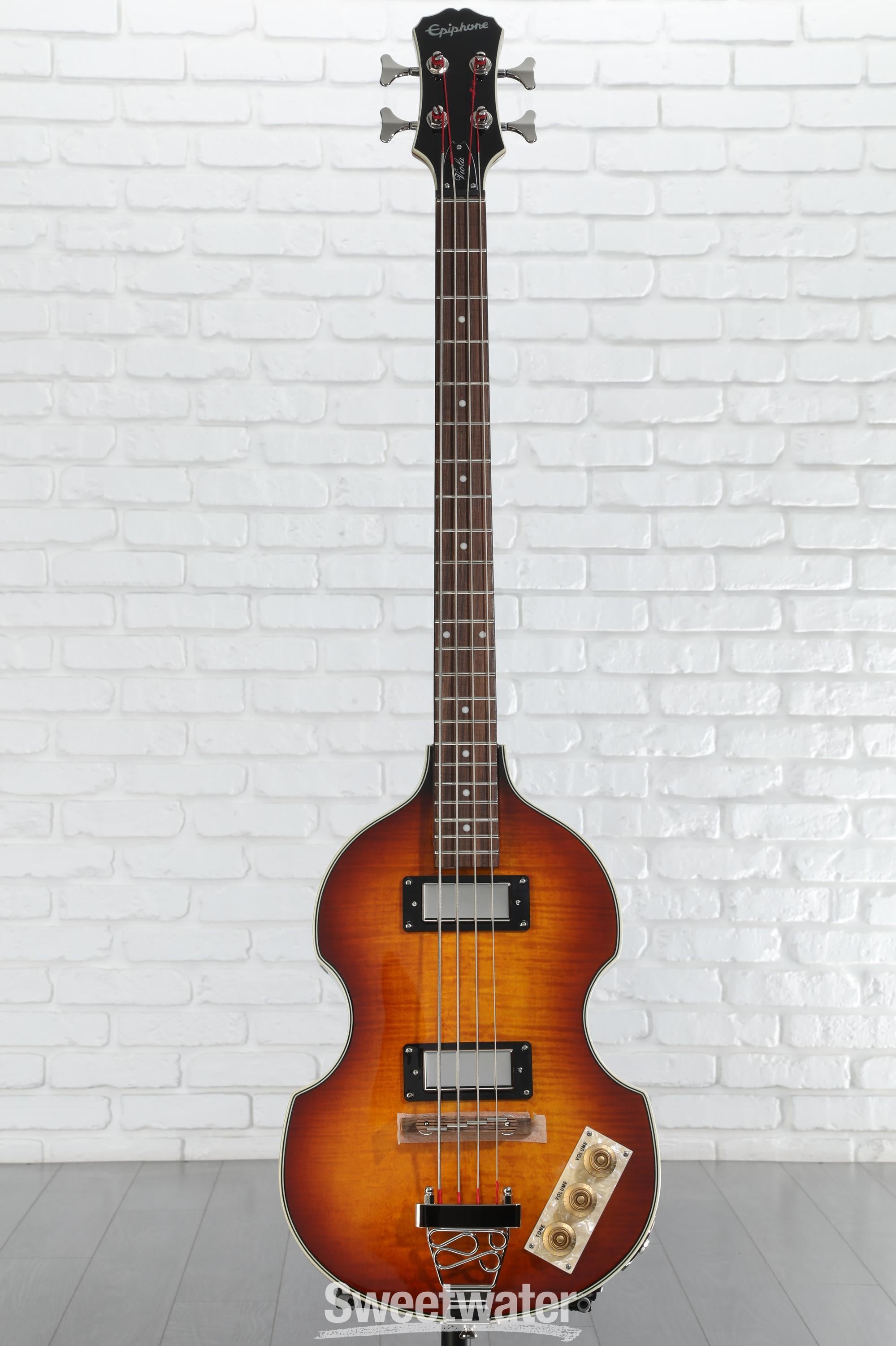 Epiphone Viola Bass - Vintage Sunburst | Sweetwater