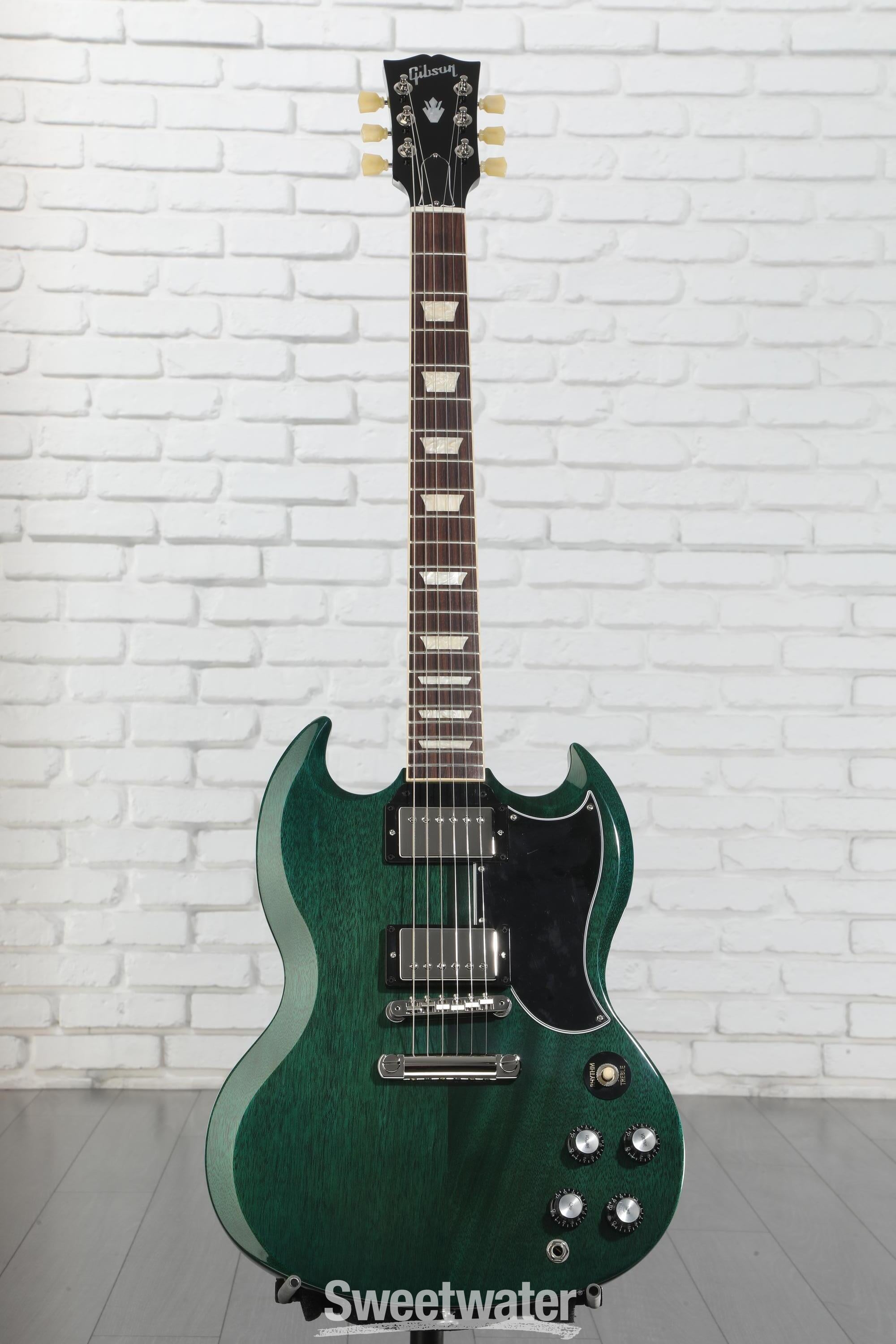 ギター Gibson SG Standard '61 Translucent Teal Gibson SG Standard '61 Electric Guitar Translucent Teal | Guitar