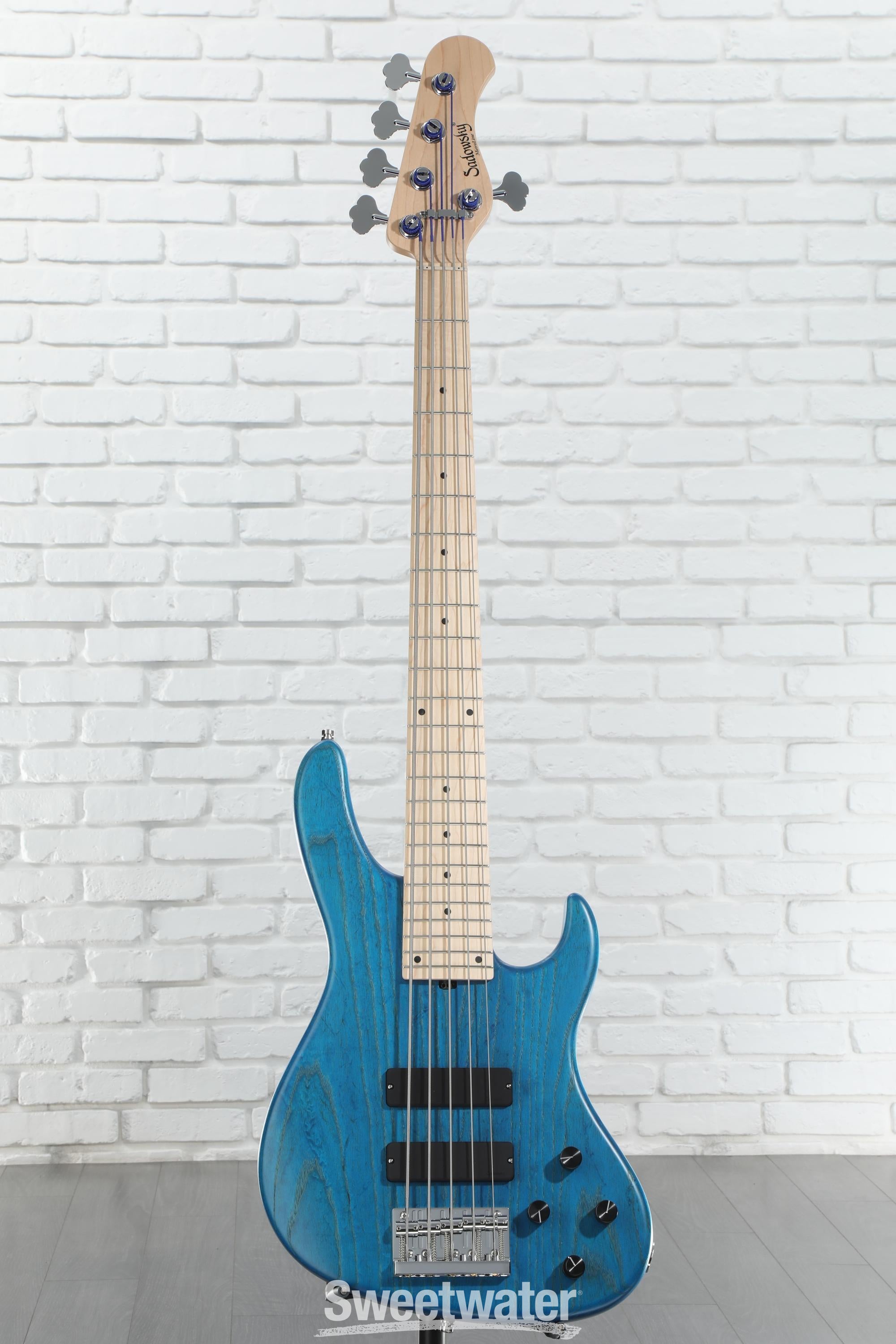 Sadowsky MetroLine 24-fret Modern Bass, Swamp Ash Body, 5