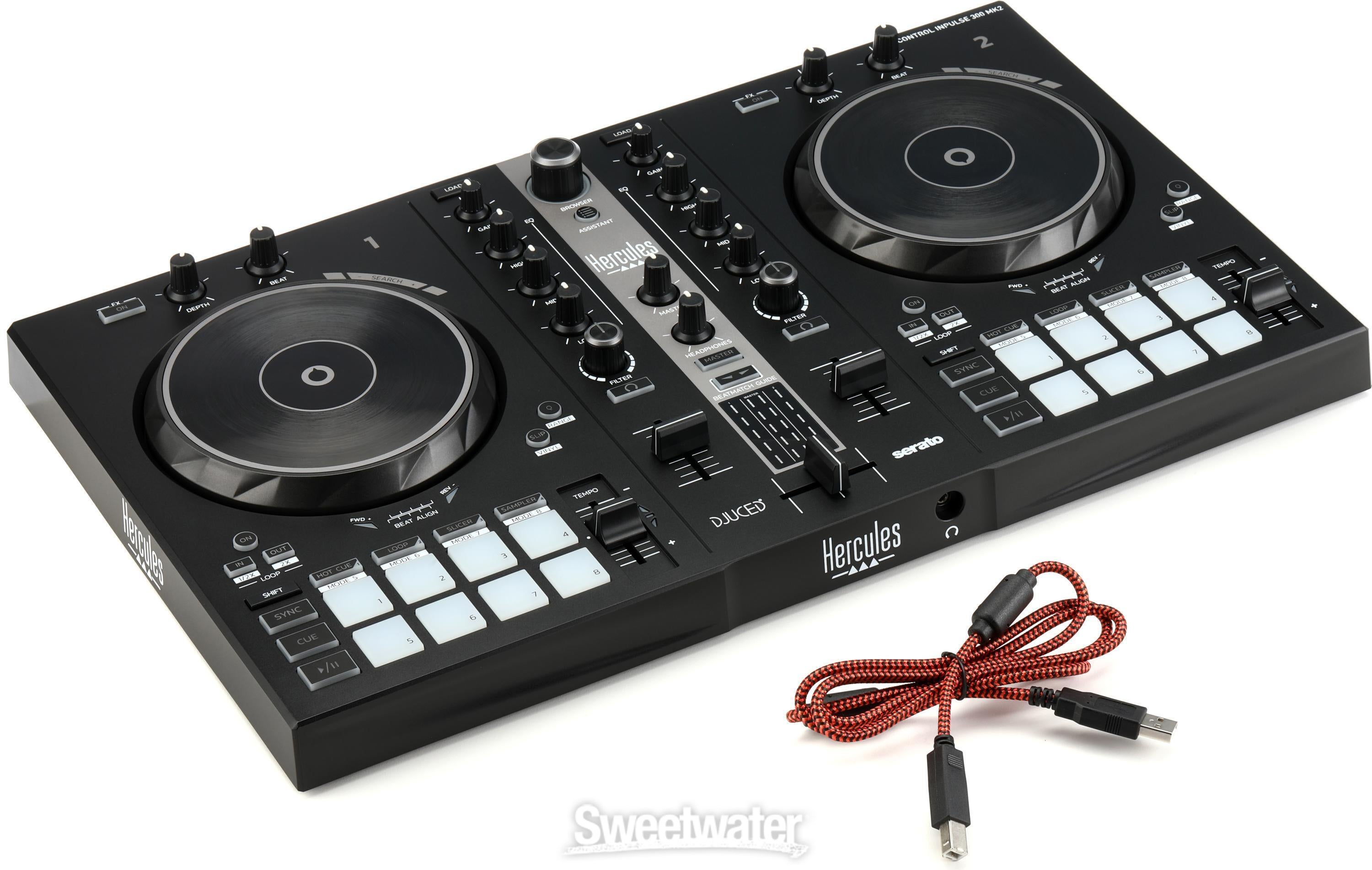Hercules DJ DJControl Inpulse 300 mk2 2-channel DJ