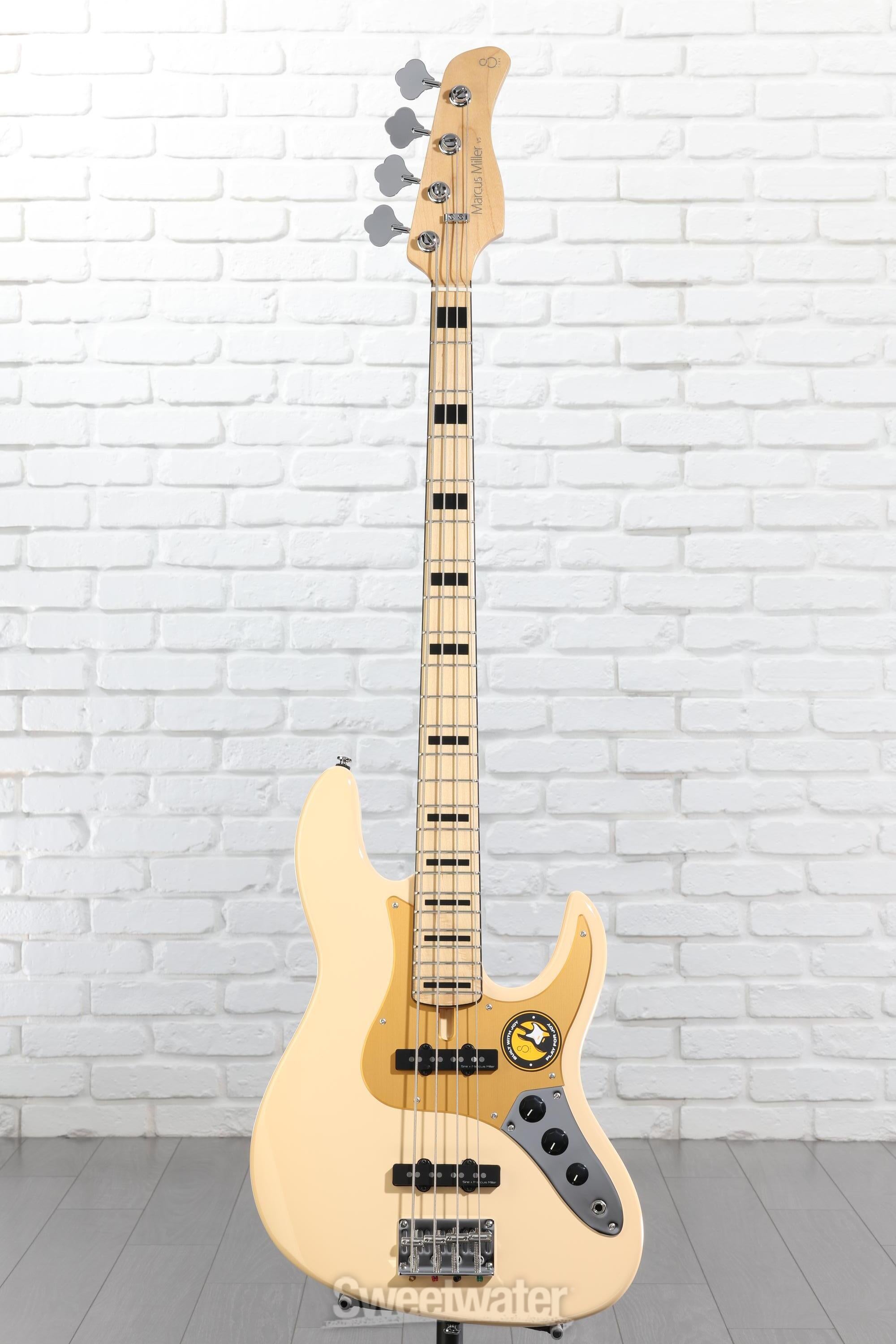 Sire Marcus Miller V5 24 Bass Guitar - Vintage White | Sweetwater