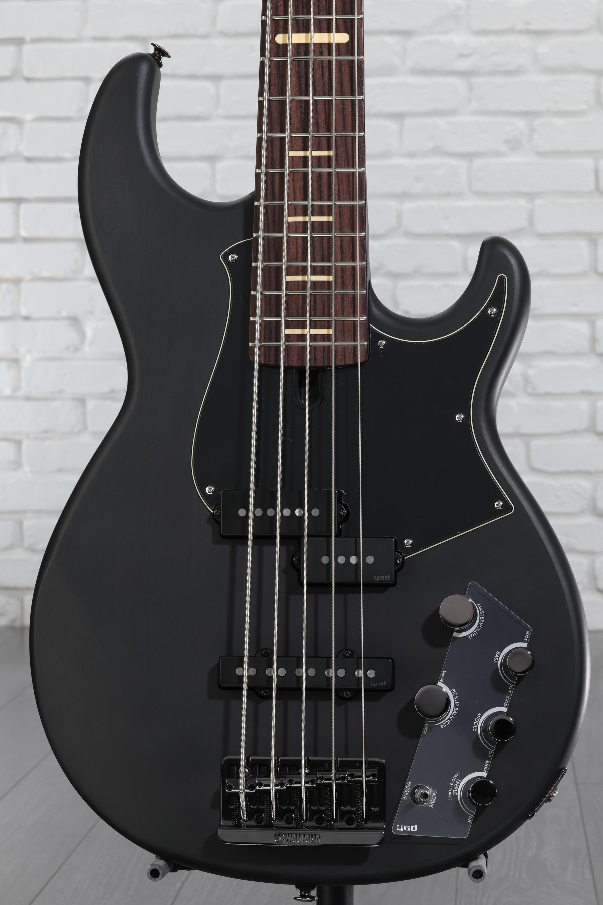 Yamaha BB735A 5-string Bass Guitar - Translucent Matte Black