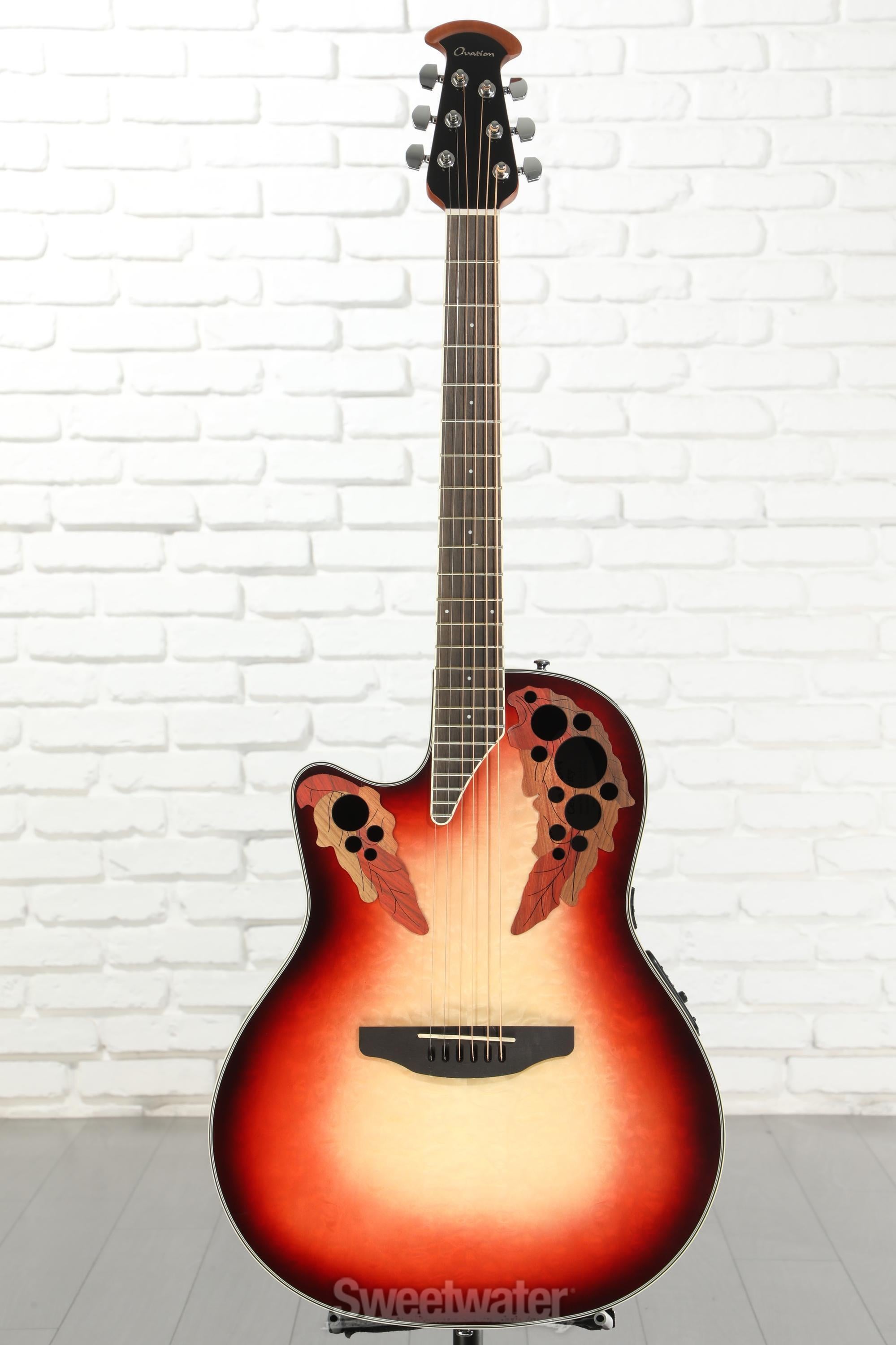 Ovation Celebrity Elite Plus Mid-Depth Left-handed Acoustic