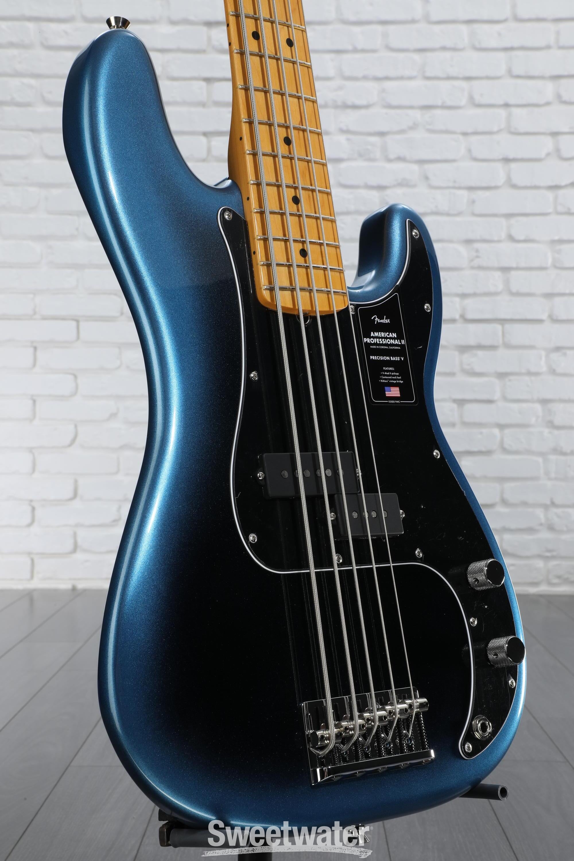 Fender アメプロPrecision Bass V mod Fender American Professional II Precision Bass V - Dark