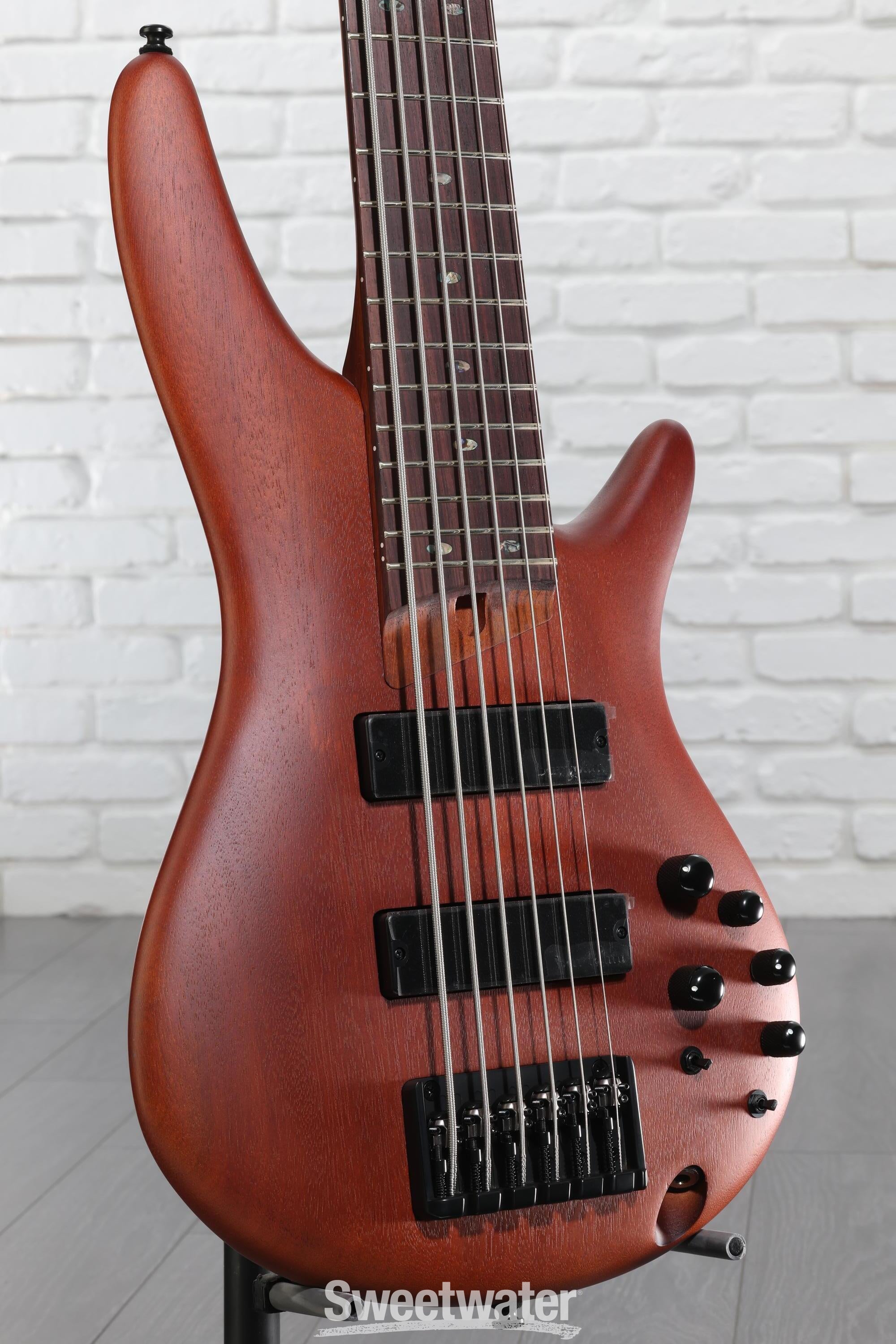 Ibanez SR506E Bass Guitar - Brown Mahogany | Sweetwater