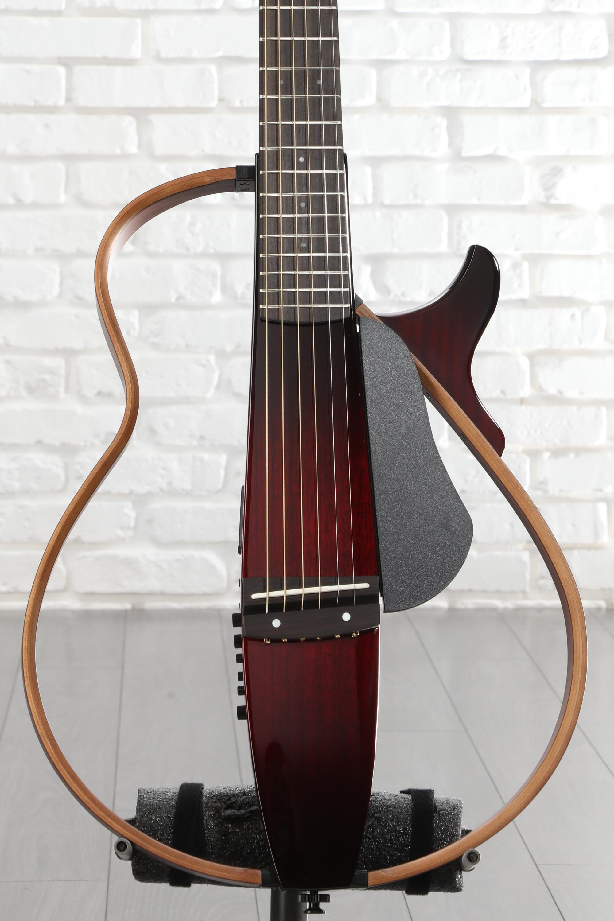 Yamaha SLG200S Silent Guitar - Crimson Red Burst | Sweetwater