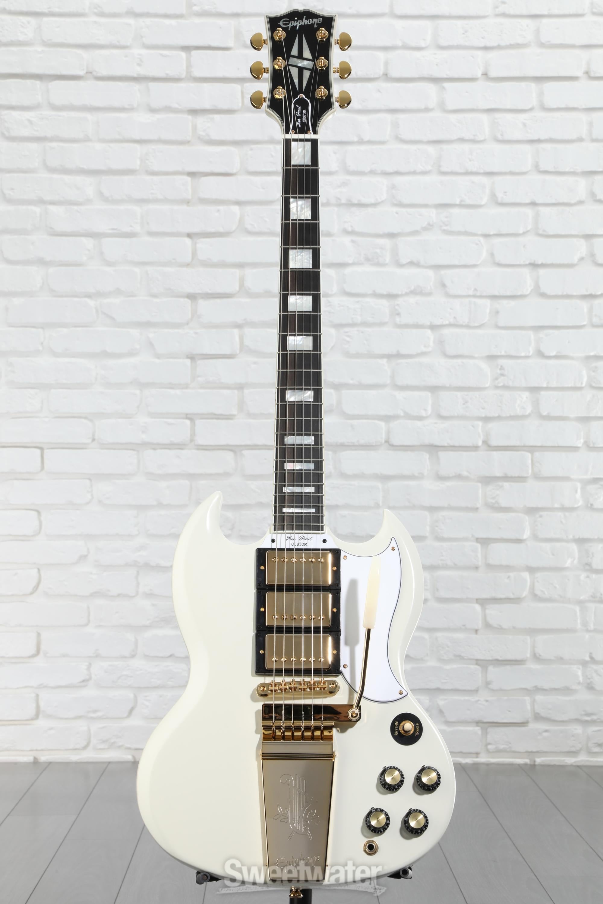 Epiphone 1963 SG Custom Electric Guitar - Classic White VOS