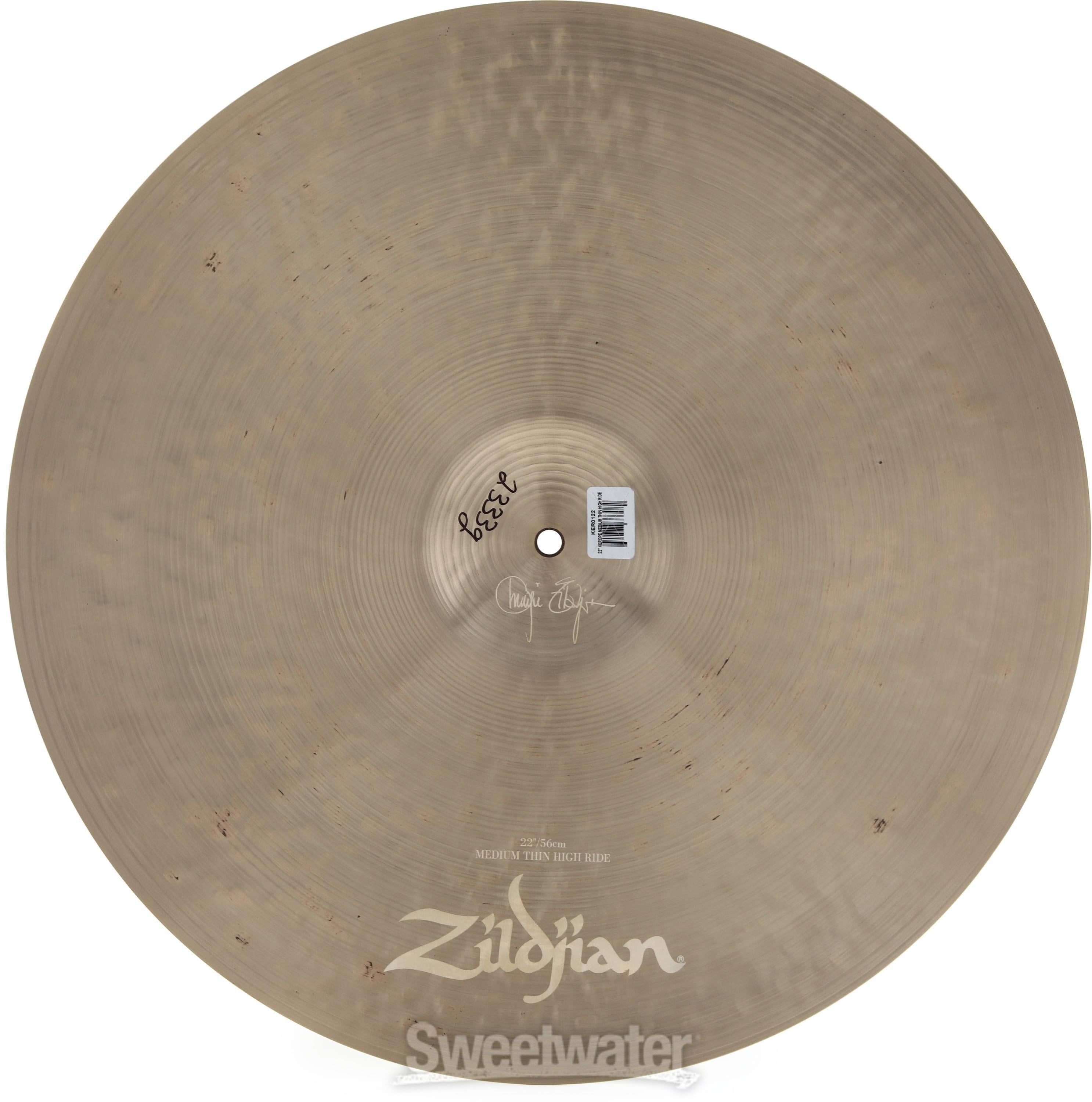 Jamlly　キロメロ２枚 Zildjian Kerope Medium Thin High Ride Cymbal - 22 inches