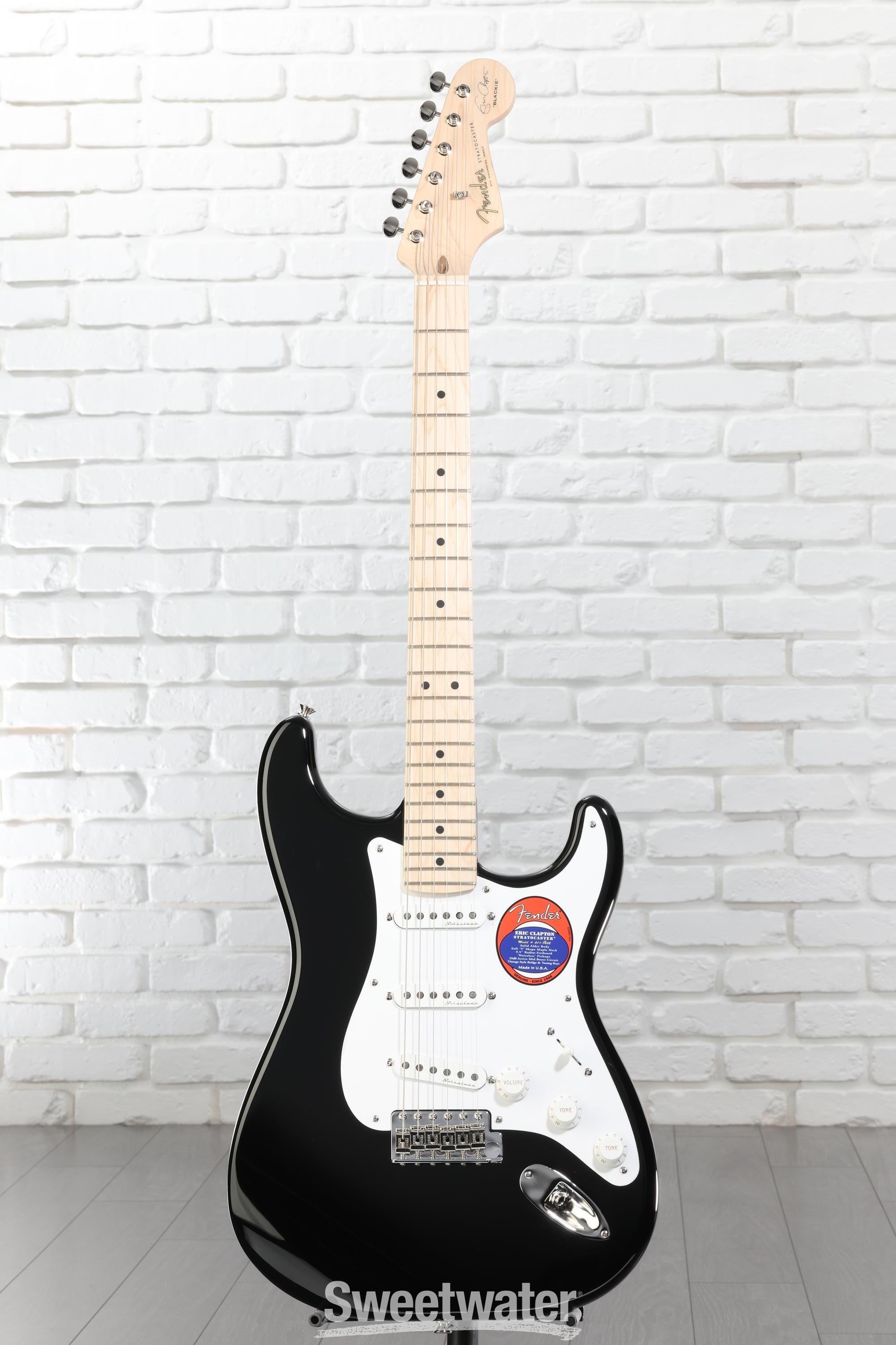 Fender Eric Clapton Stratocaster - Black with Maple Fingerboard