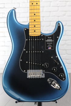 Product Image - This Item - Fender American Professional II Stratocaster - Dark Night with Maple Fingerboard