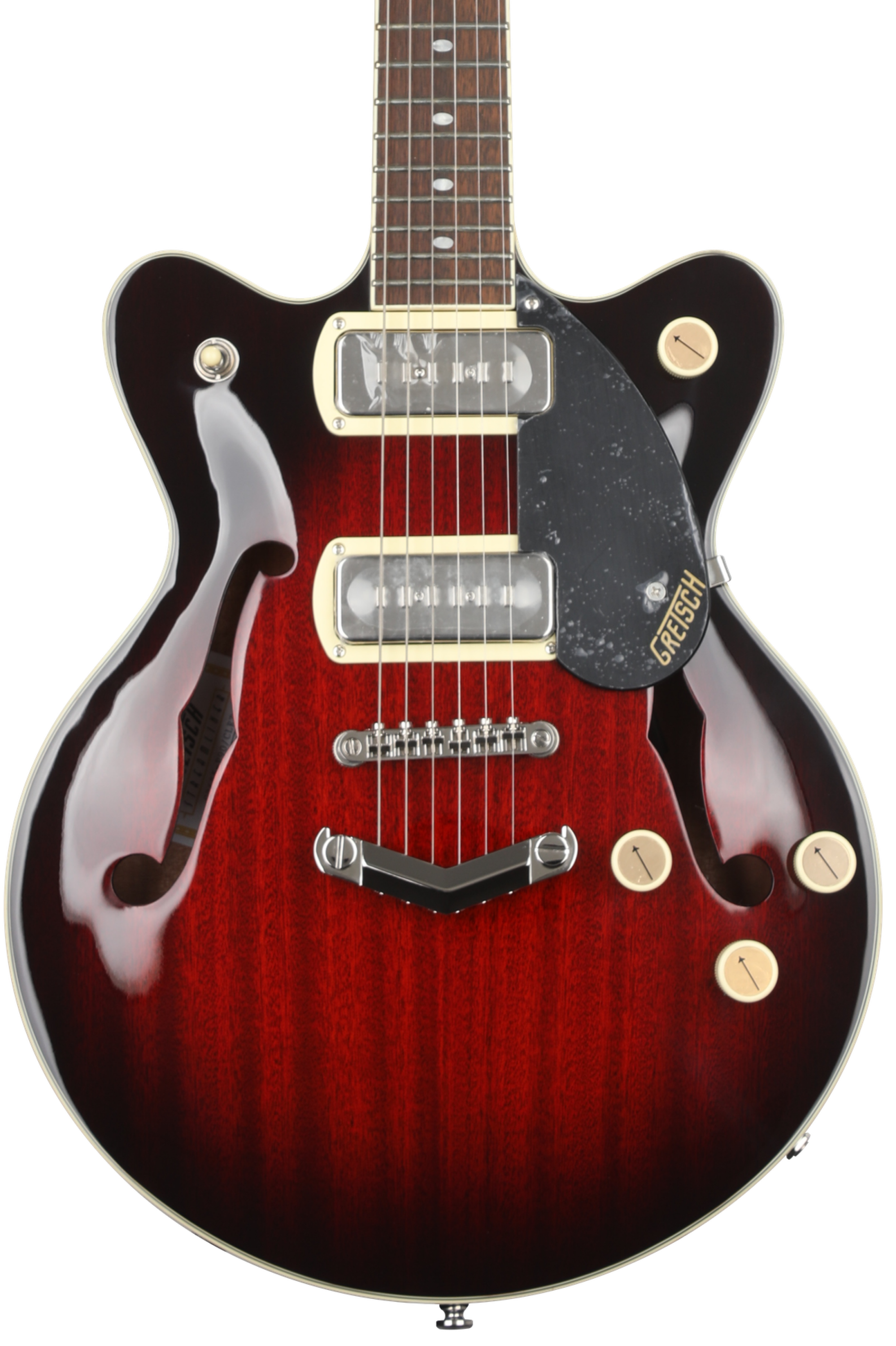 Gretsch G2655-P90 Streamliner Center Block Jr. Double-Cut P90 Electric  Guitar - Claret Burst | Sweetwater