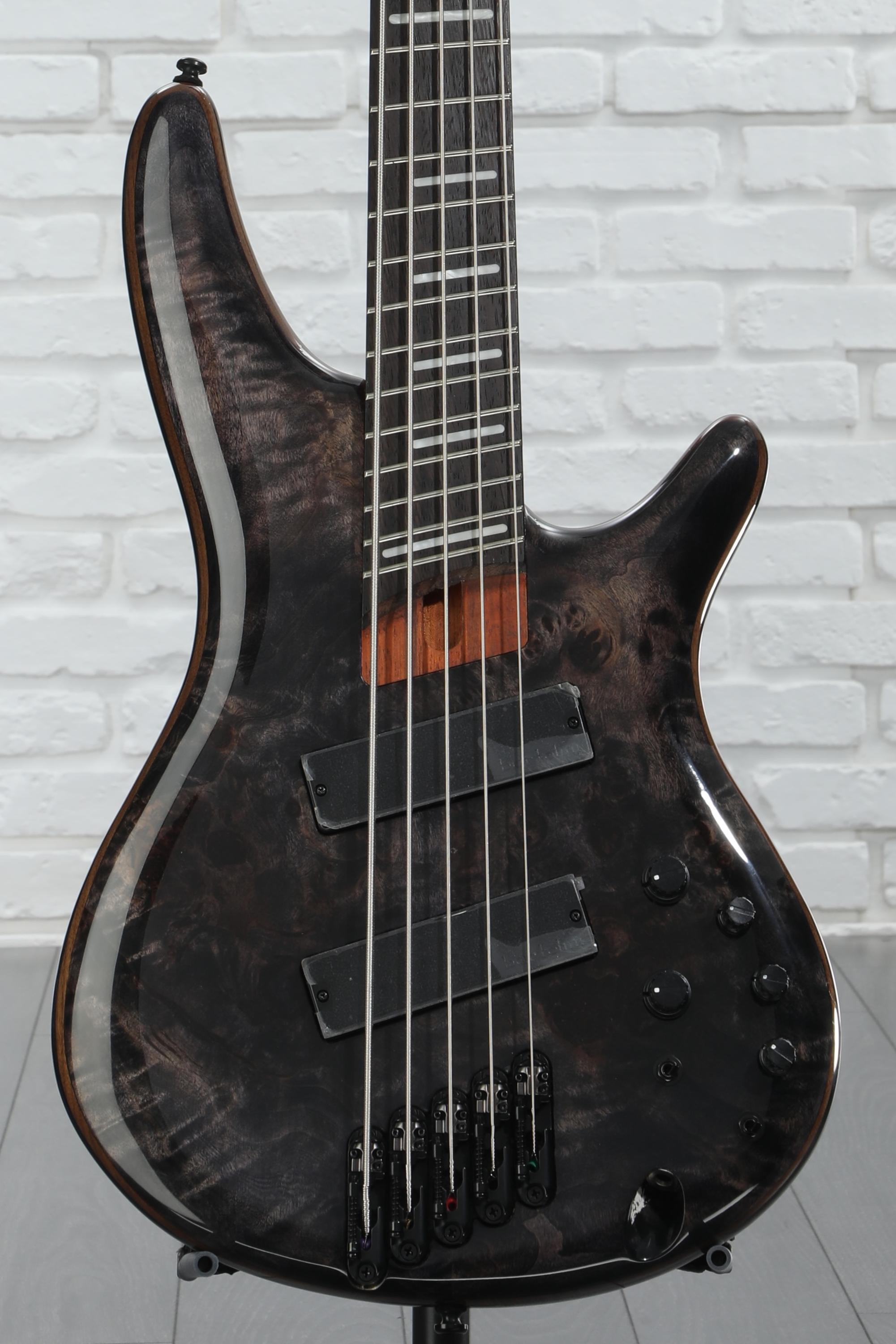 ベース Ibanez SRMS805 Ibanez Bass Workshop SRMS805 Multi-Scale 5-String Electric