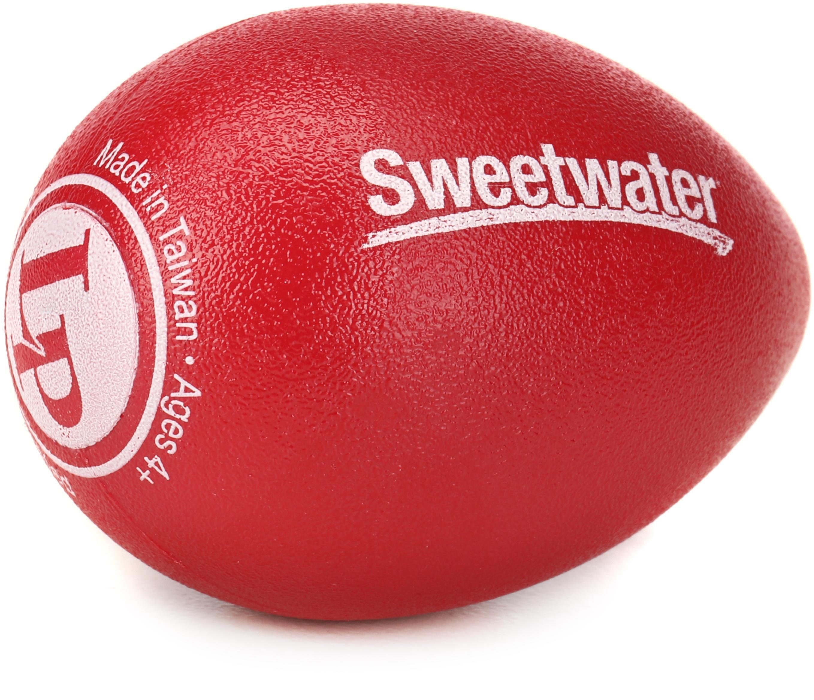 Bundled Item: Latin Percussion Sweetwater Egg Shaker - Red