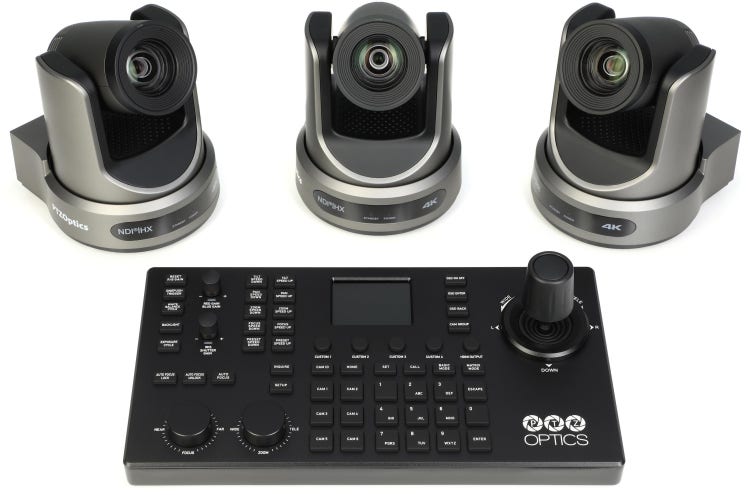 PTZOptics Producer-4K 20x PTZ Camera Bundle