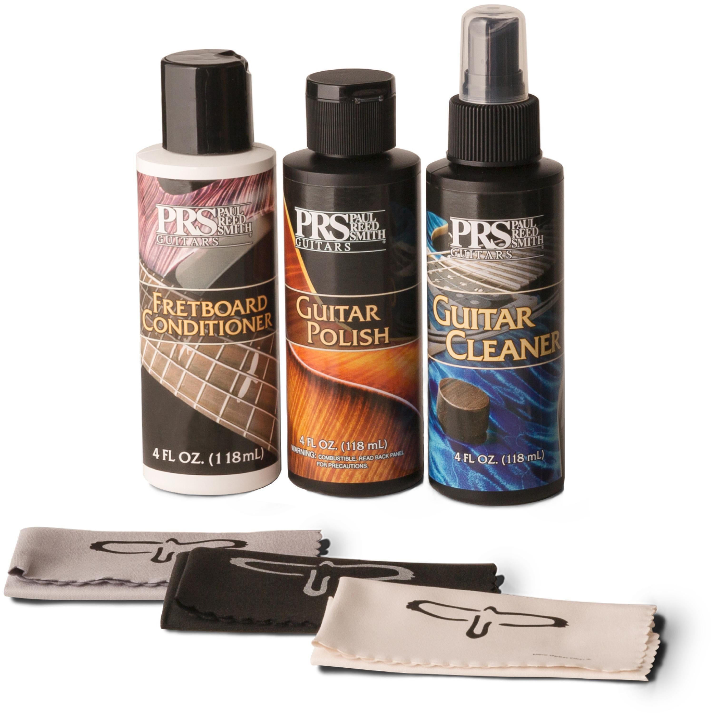 PRS Guitar Care Bundle Includes Guitar Cleaner, Guitar Polish