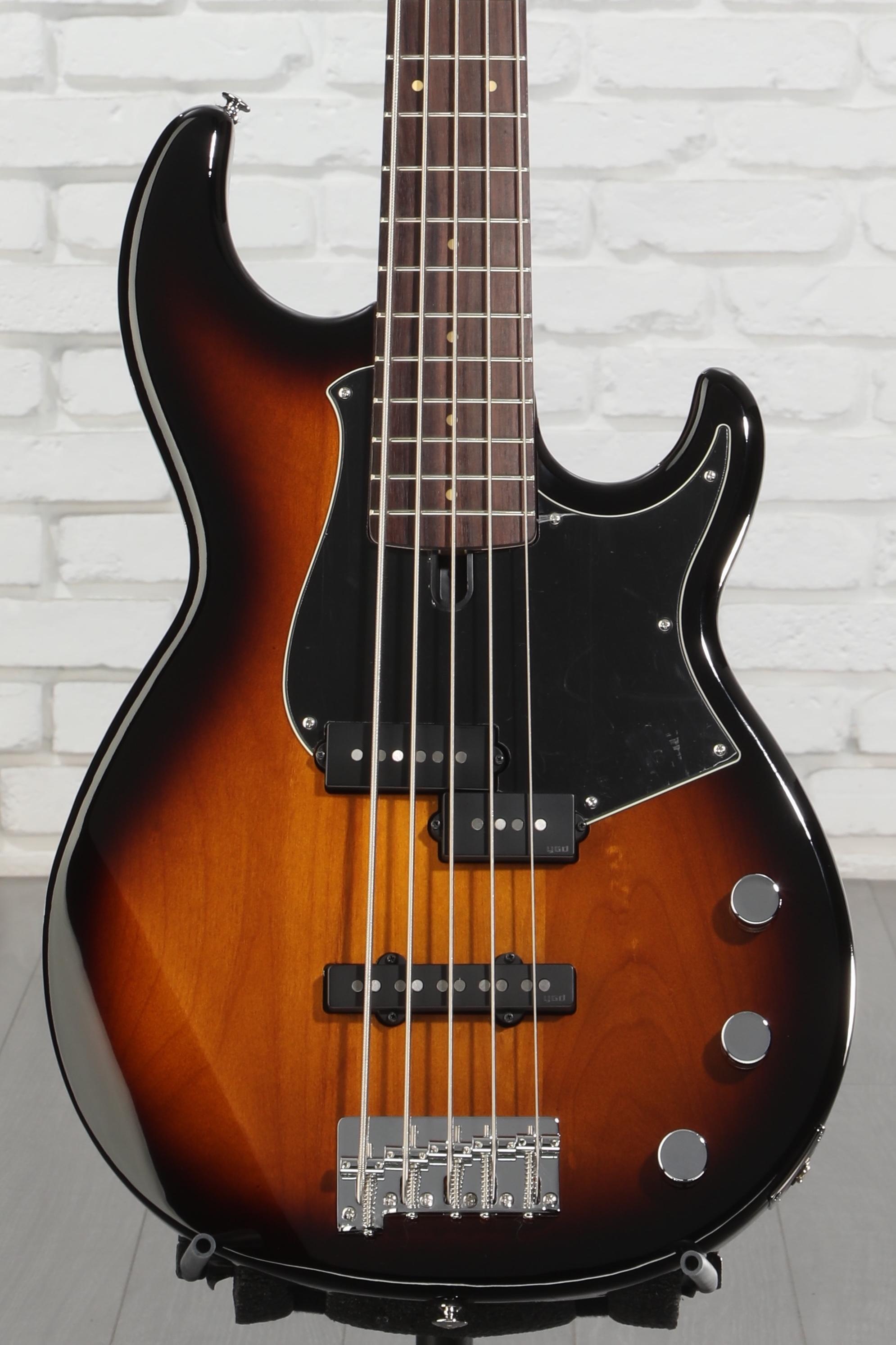 Yamaha BB435 5-string Bass Guitar - Tobacco Brown Sunburst